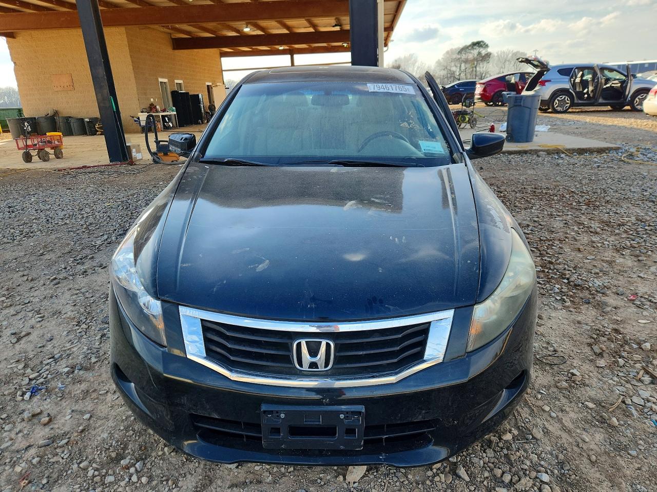 2008 Honda Accord Exl Black vin: 1HGCP36848A023781