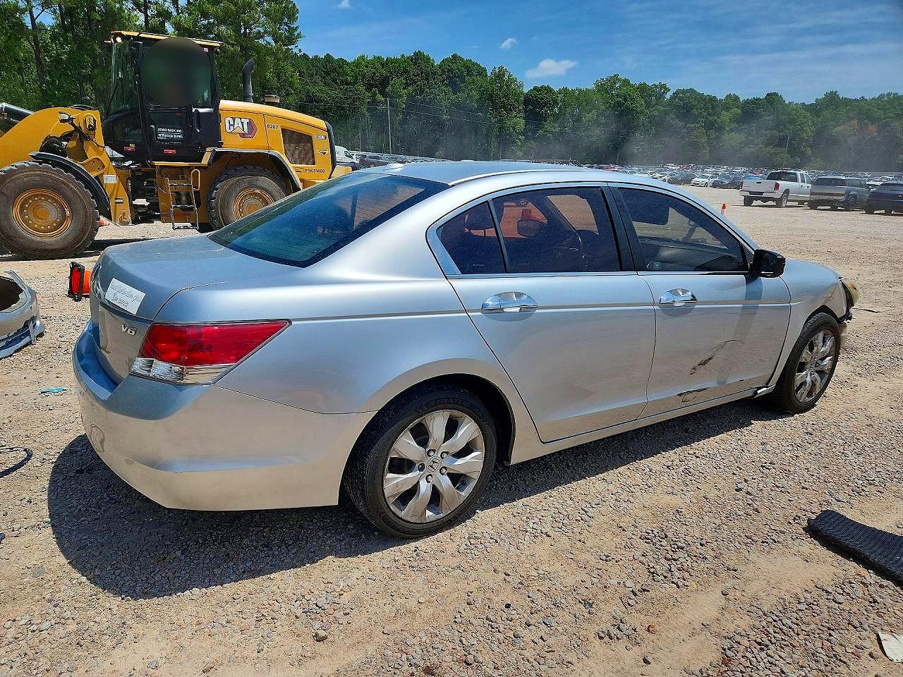 2008 Honda Accord Exl Silver vin: 1HGCP36848A024347