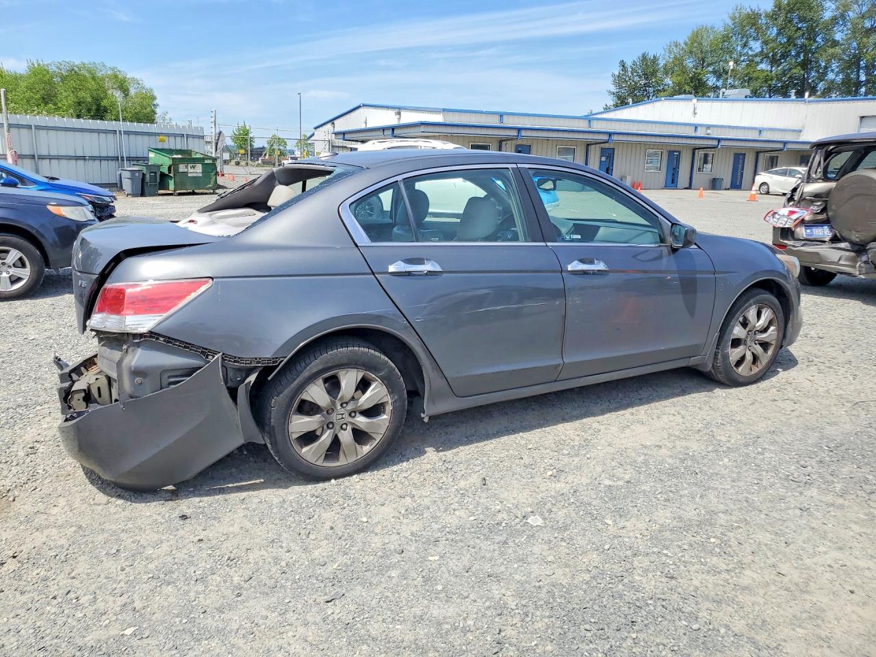 2008 Honda Accord Exl Gray vin: 1HGCP36848A030357