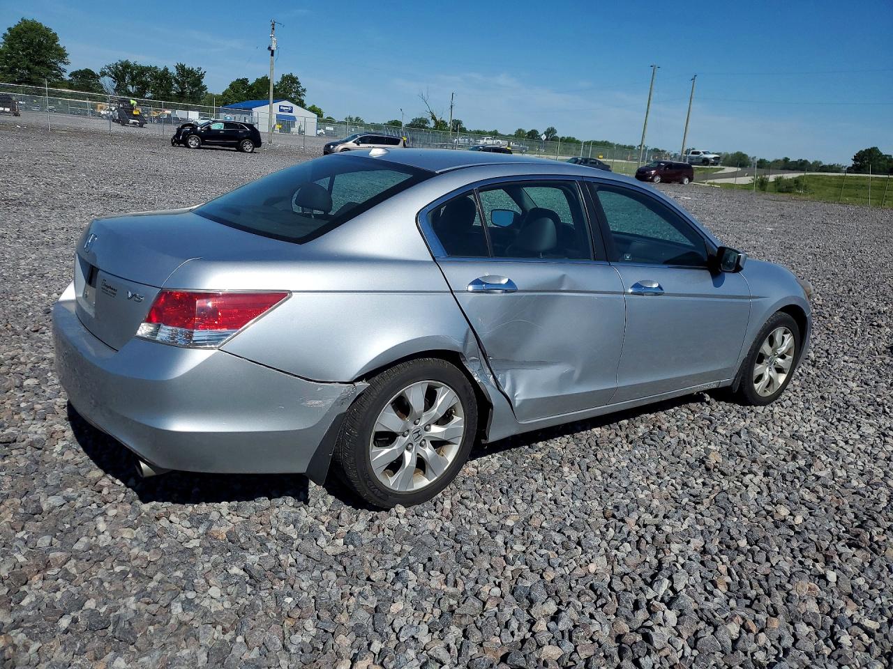 2008 Honda Accord Exl Silver vin: 1HGCP36848A031797