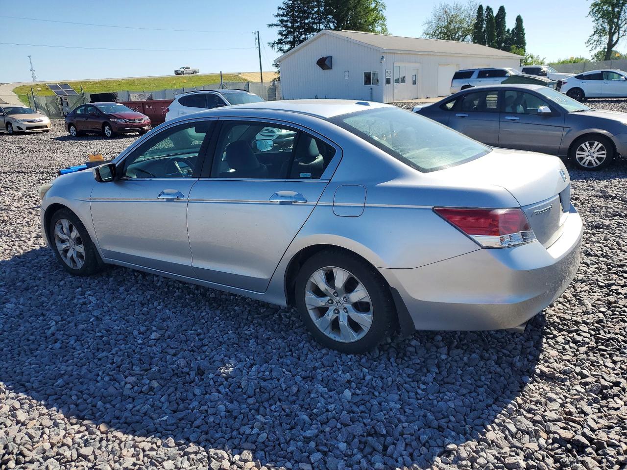 2008 Honda Accord Exl Silver vin: 1HGCP36848A031797