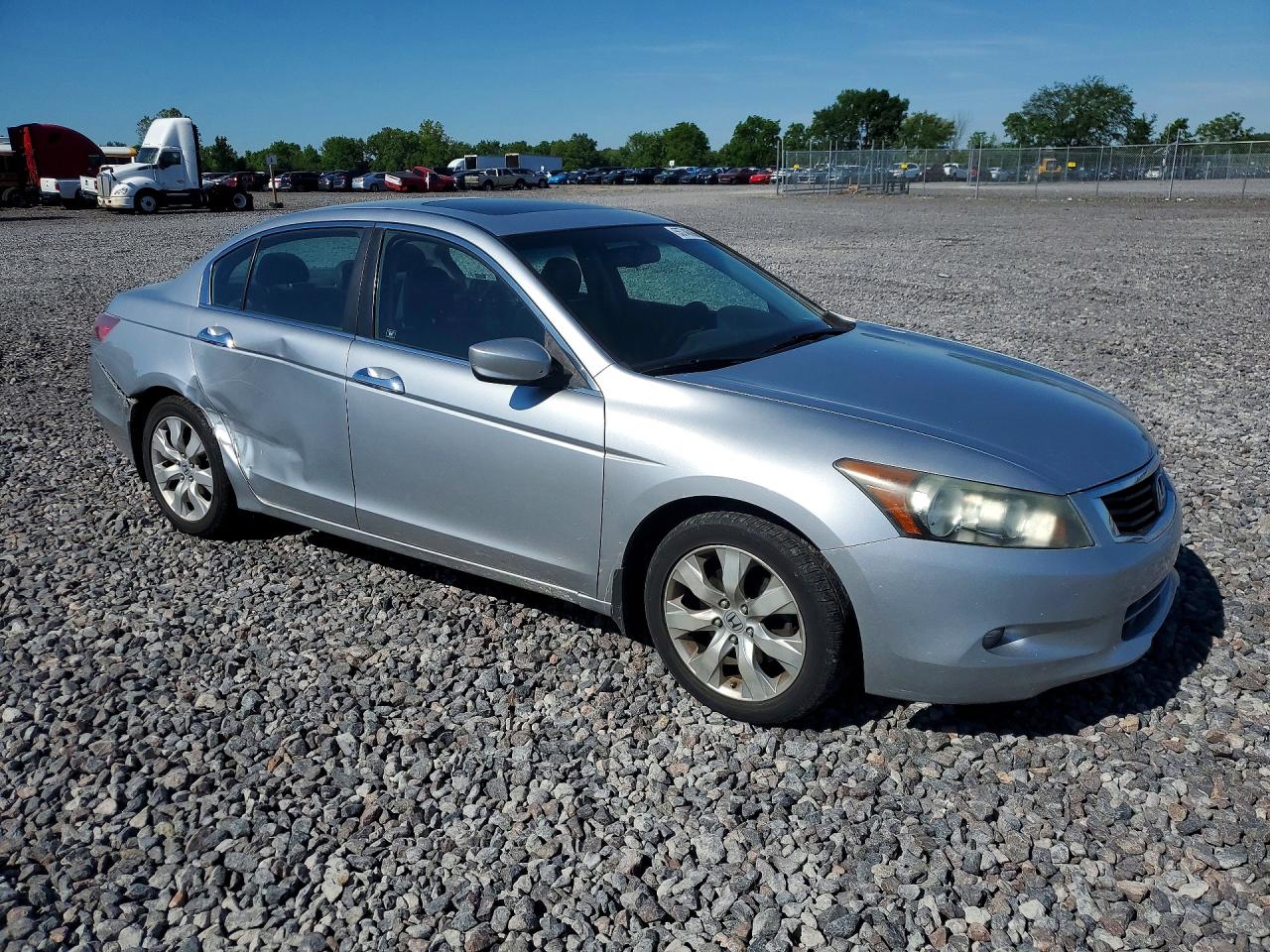 2008 Honda Accord Exl Silver vin: 1HGCP36848A031797