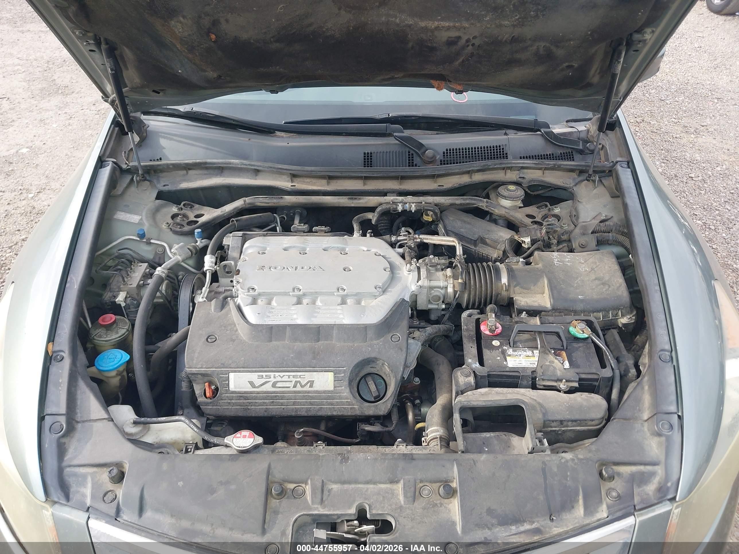 2008 Honda Accord 3.5 Ex-l Зеленый vin: 1HGCP36848A039236