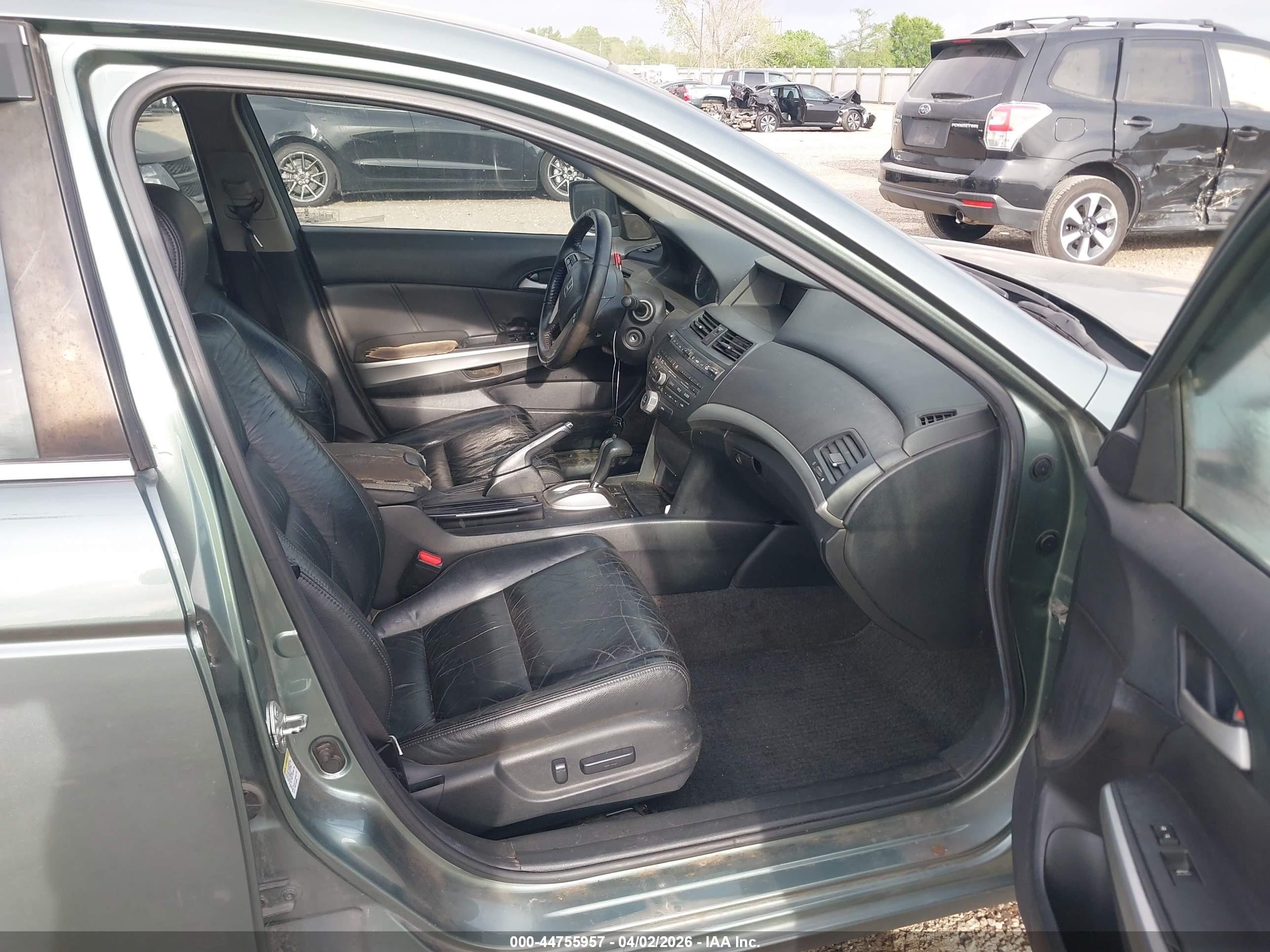 2008 Honda Accord 3.5 Ex-l Зеленый vin: 1HGCP36848A039236