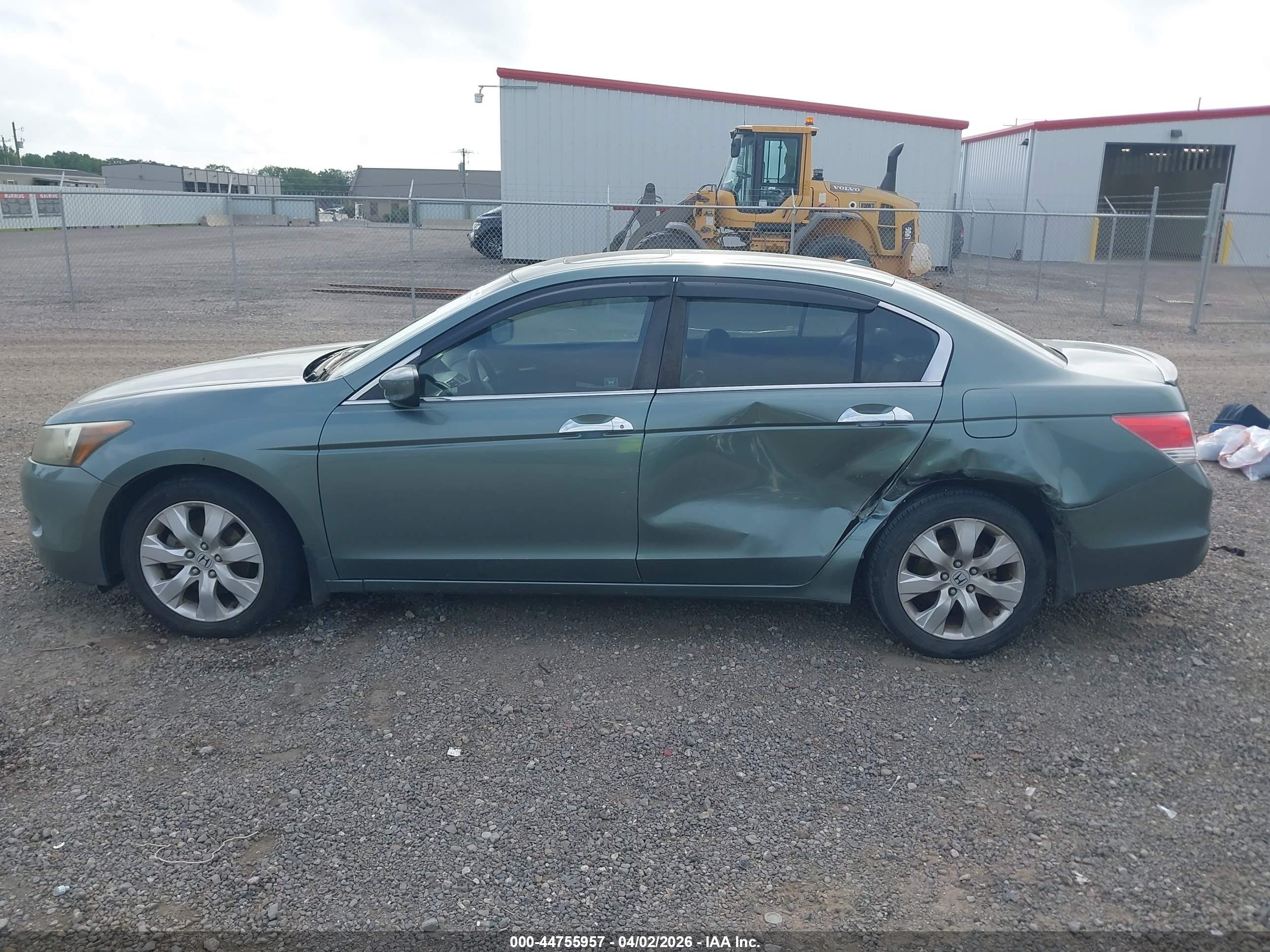 2008 Honda Accord 3.5 Ex-l Зеленый vin: 1HGCP36848A039236