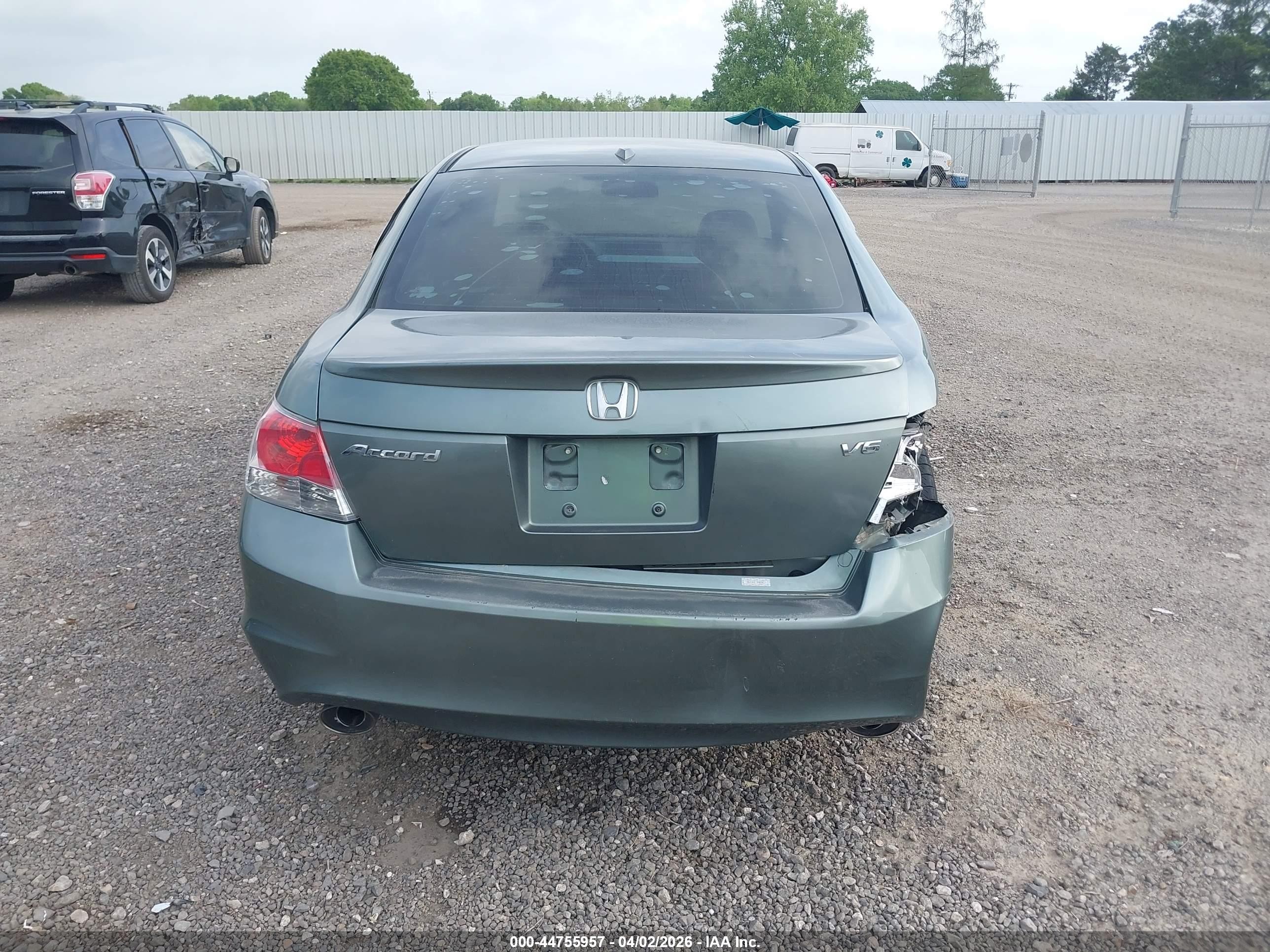 2008 Honda Accord 3.5 Ex-l Зеленый vin: 1HGCP36848A039236