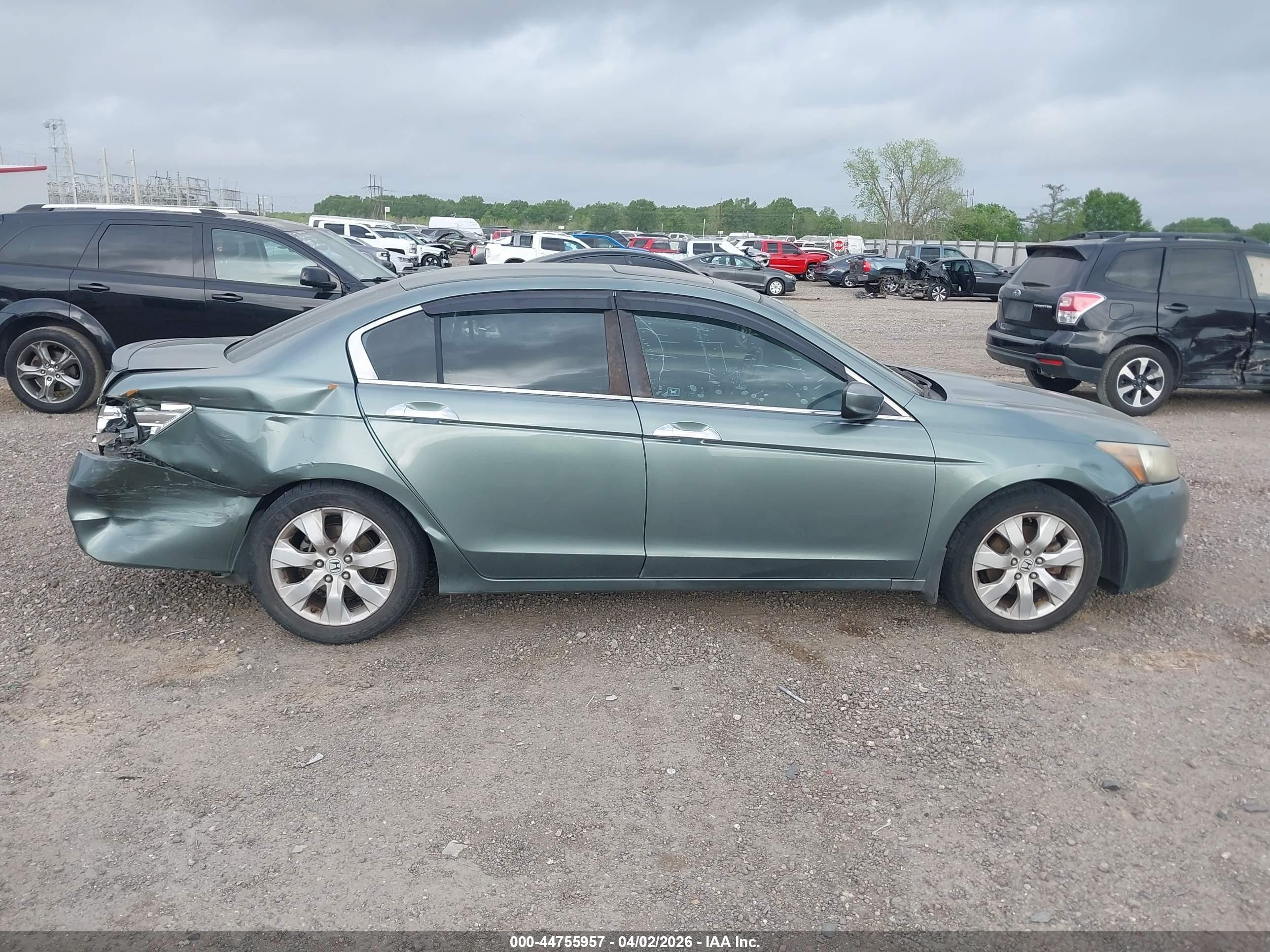 2008 Honda Accord 3.5 Ex-l Зеленый vin: 1HGCP36848A039236