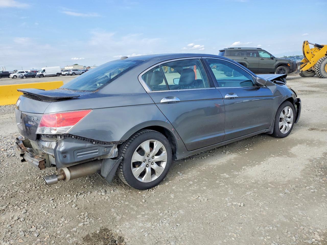 2008 Honda Accord Exl Gray vin: 1HGCP36848A043206