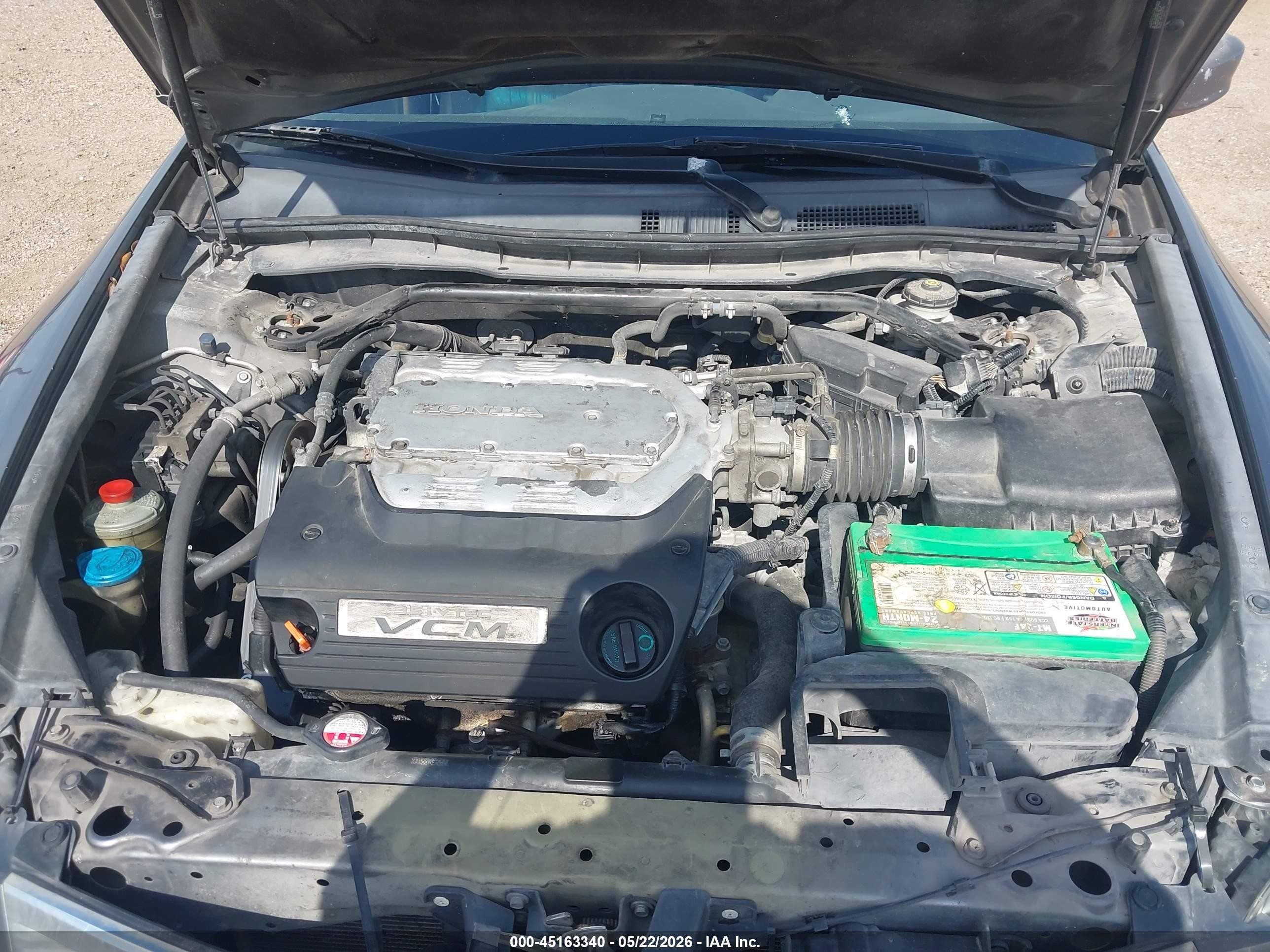 2008 Honda Accord 3.5 Ex-l Gray vin: 1HGCP36848A045649