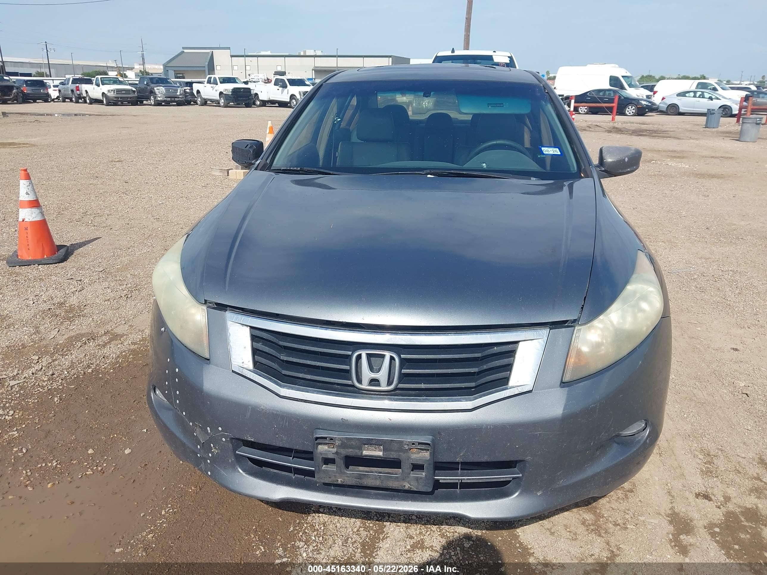 2008 Honda Accord 3.5 Ex-l Gray vin: 1HGCP36848A045649