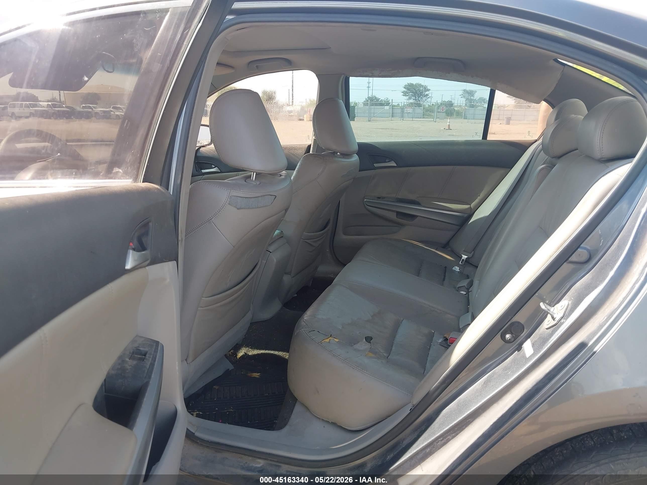 2008 Honda Accord 3.5 Ex-l Gray vin: 1HGCP36848A045649