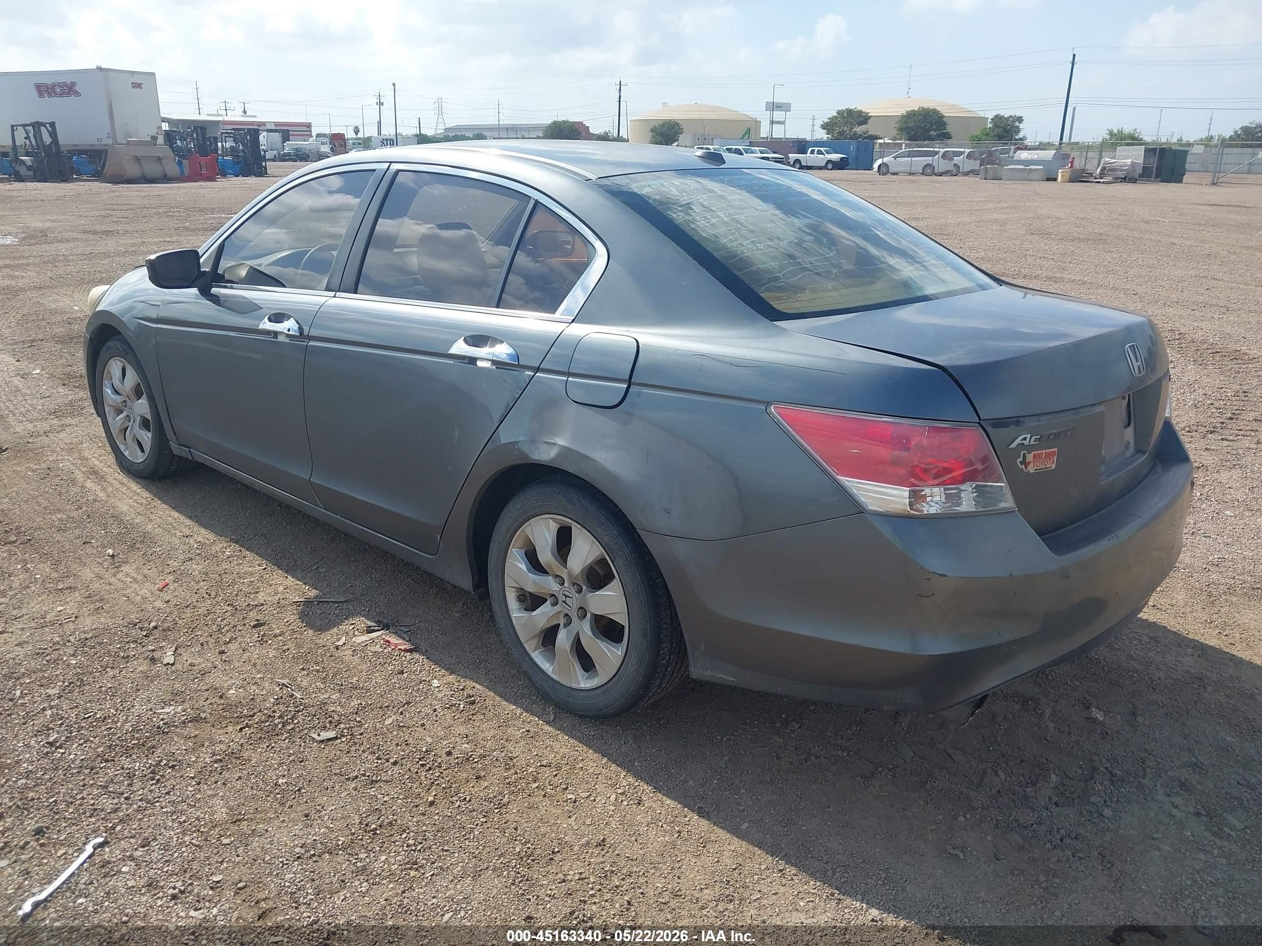 2008 Honda Accord 3.5 Ex-l Gray vin: 1HGCP36848A045649