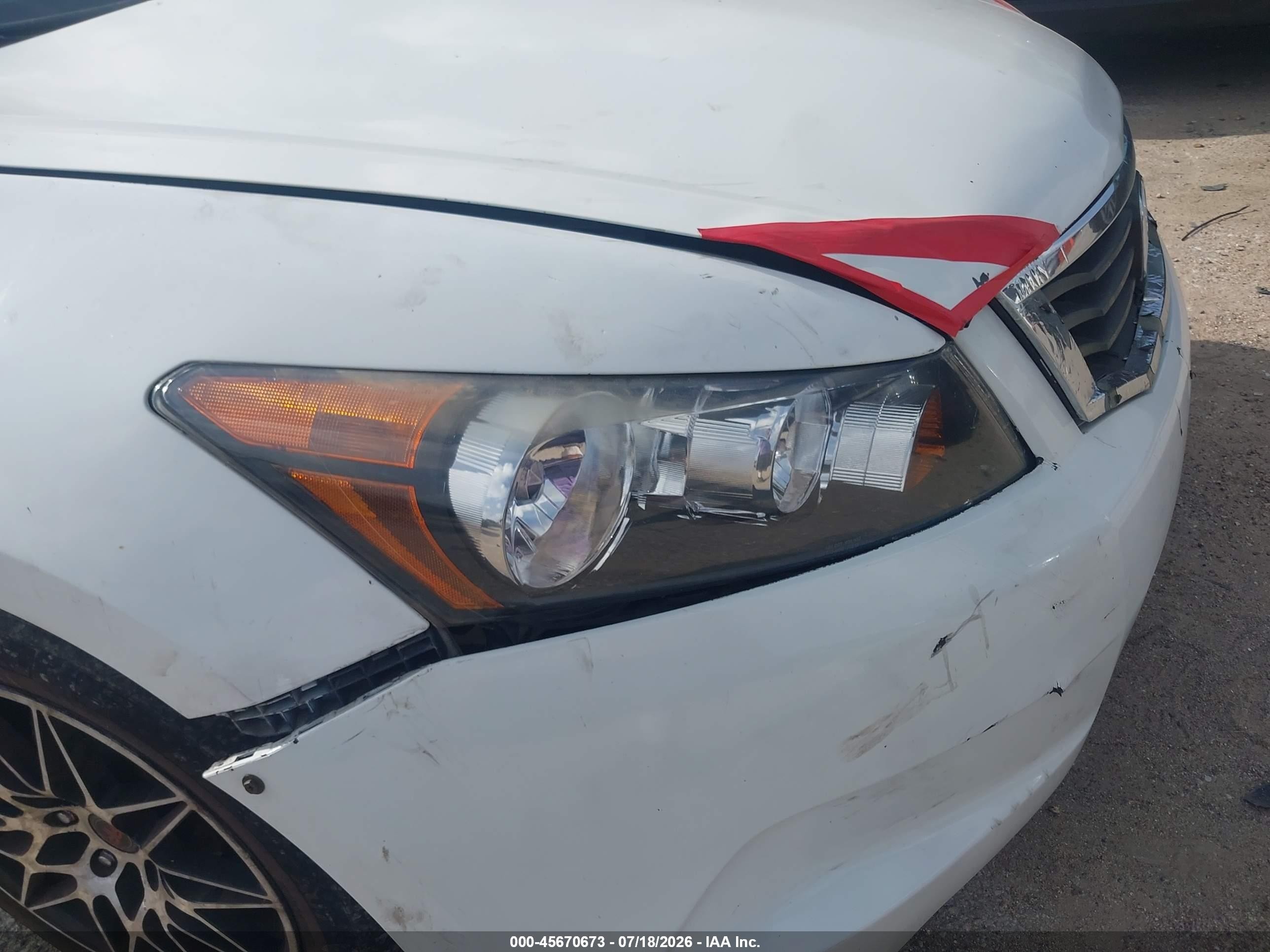 2008 Honda Accord 3.5 Ex-l White vin: 1HGCP36848A057610