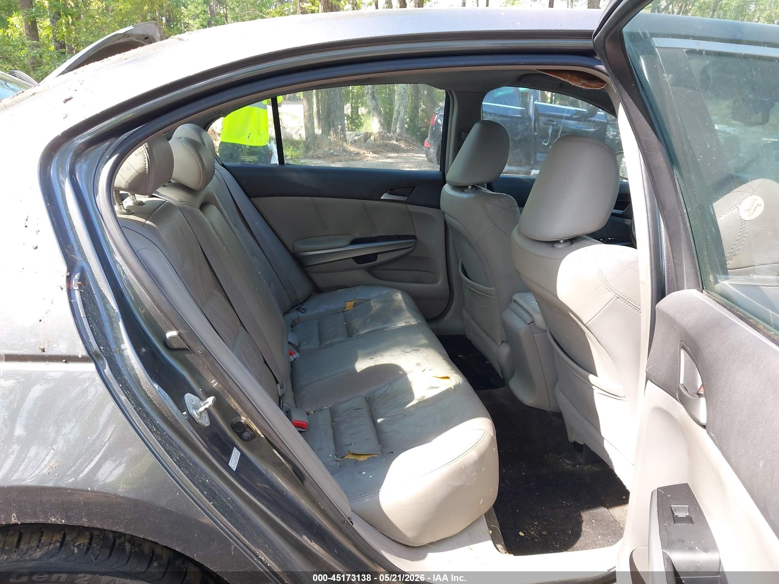 2008 Honda Accord 3.5 Ex-l Gray vin: 1HGCP36848A064220