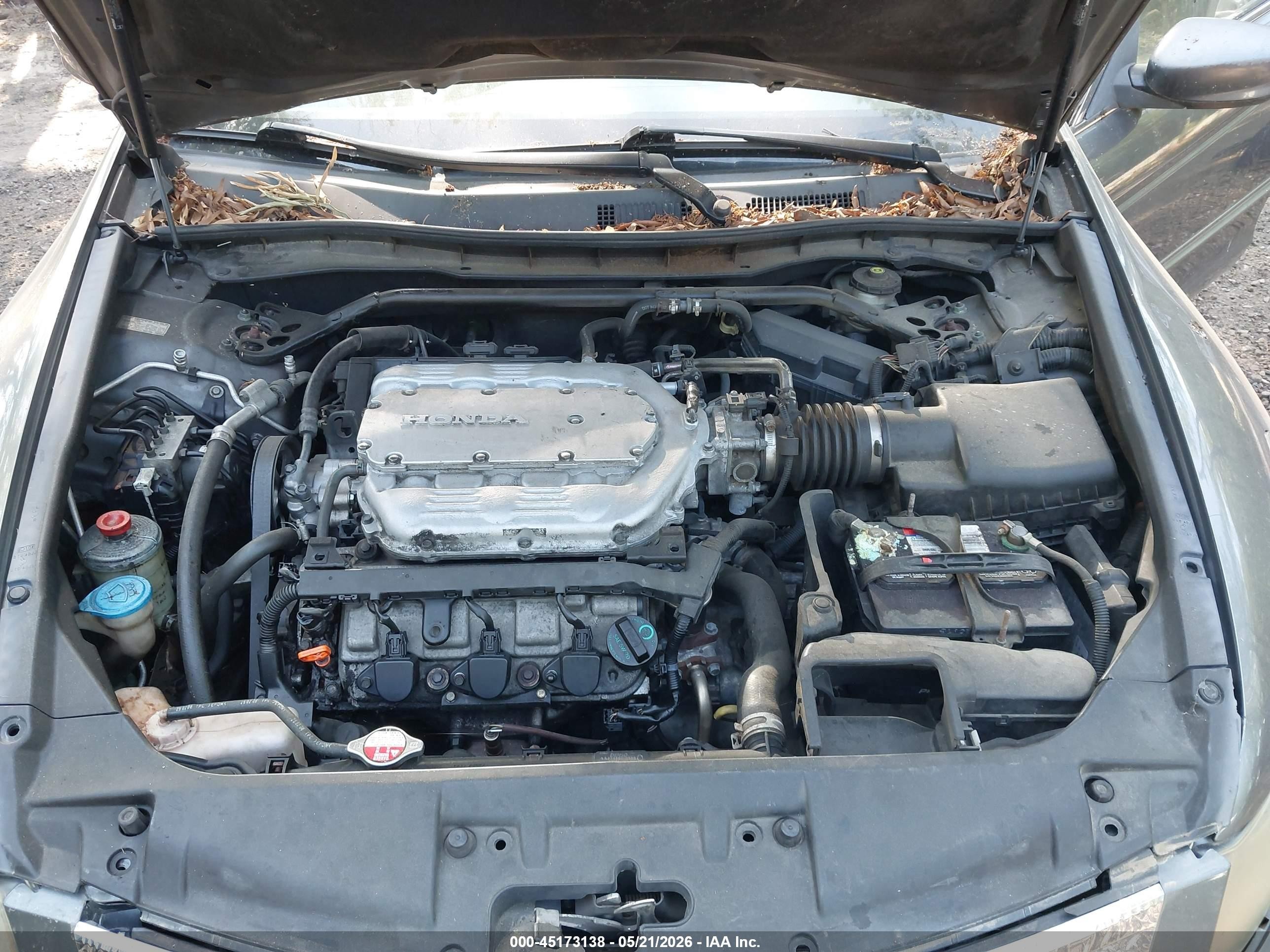 2008 Honda Accord 3.5 Ex-l Gray vin: 1HGCP36848A064220