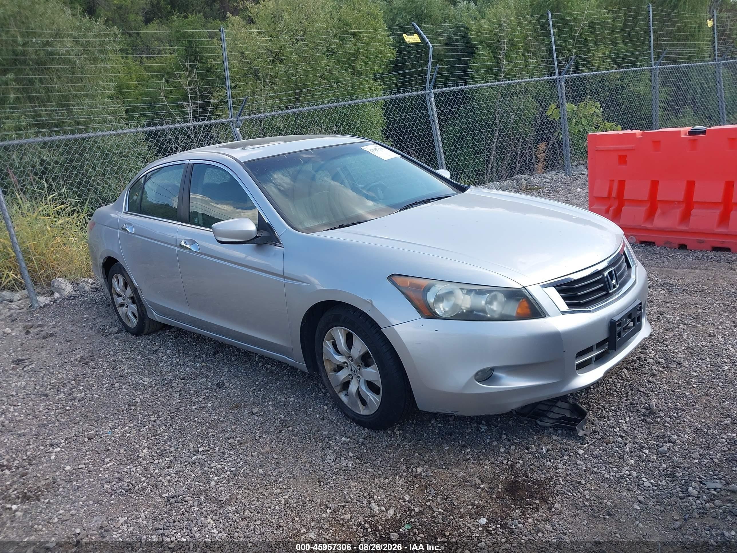 2008 Honda Accord 3.5 Ex-l Silver vin: 1HGCP36848A064282
