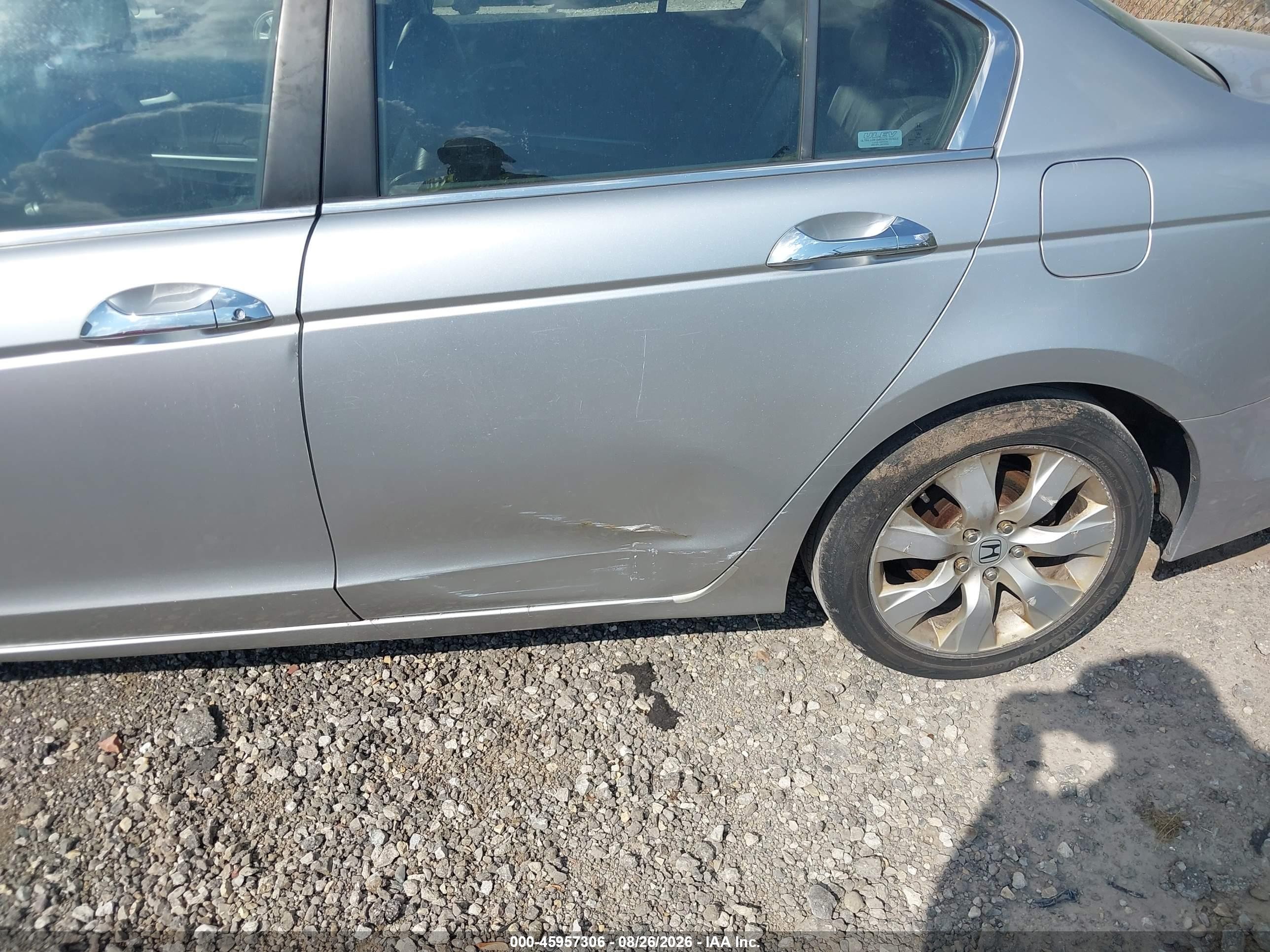 2008 Honda Accord 3.5 Ex-l Silver vin: 1HGCP36848A064282