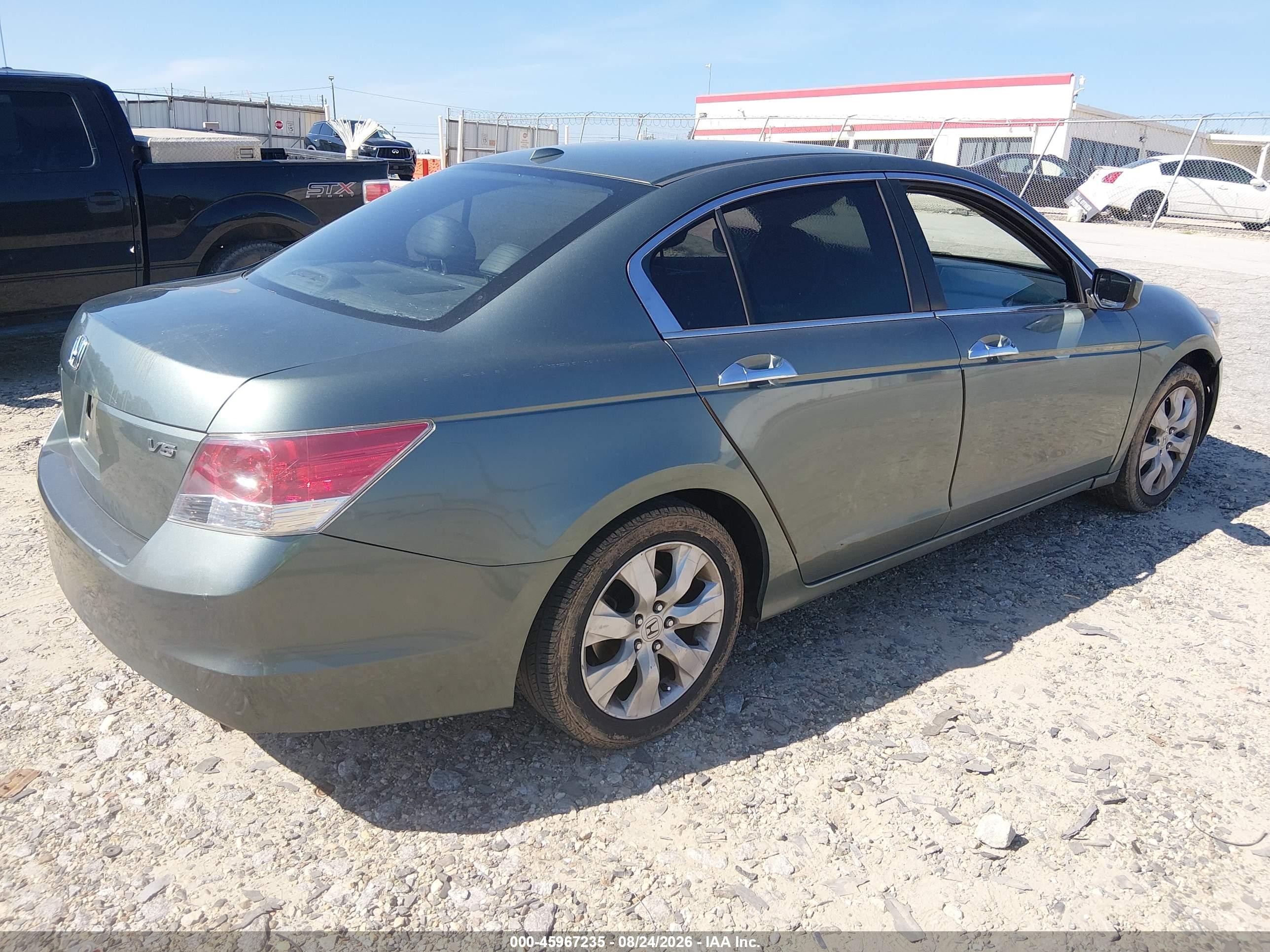 2008 Honda Accord 3.5 Ex-l Зеленый vin: 1HGCP36848A068154