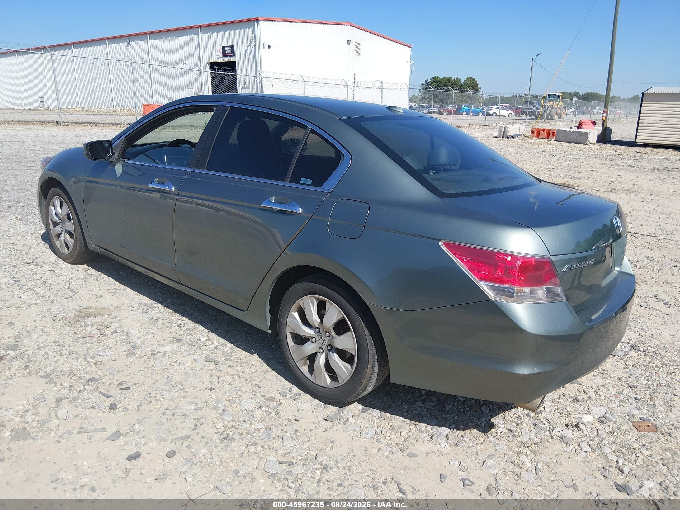 2008 Honda Accord 3.5 Ex-l Зеленый vin: 1HGCP36848A068154