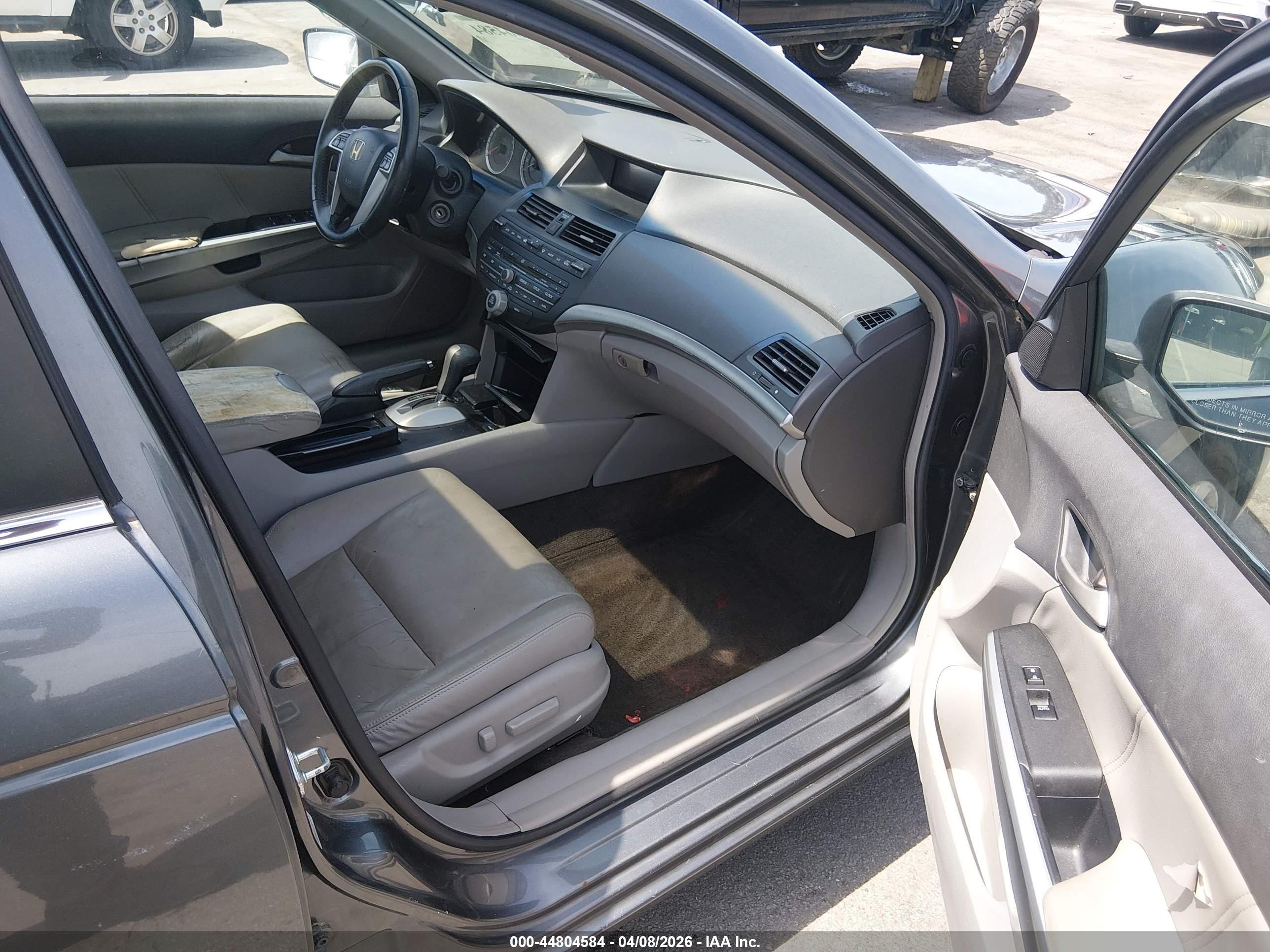 2008 Honda Accord 3.5 Ex-l Gray vin: 1HGCP36848A071670