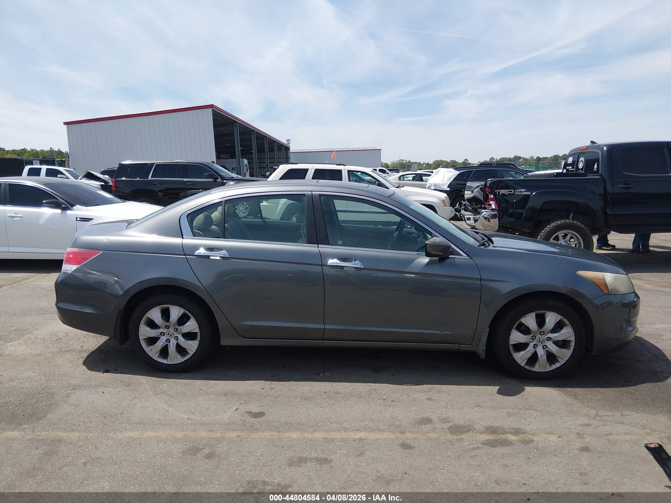 2008 Honda Accord 3.5 Ex-l Gray vin: 1HGCP36848A071670