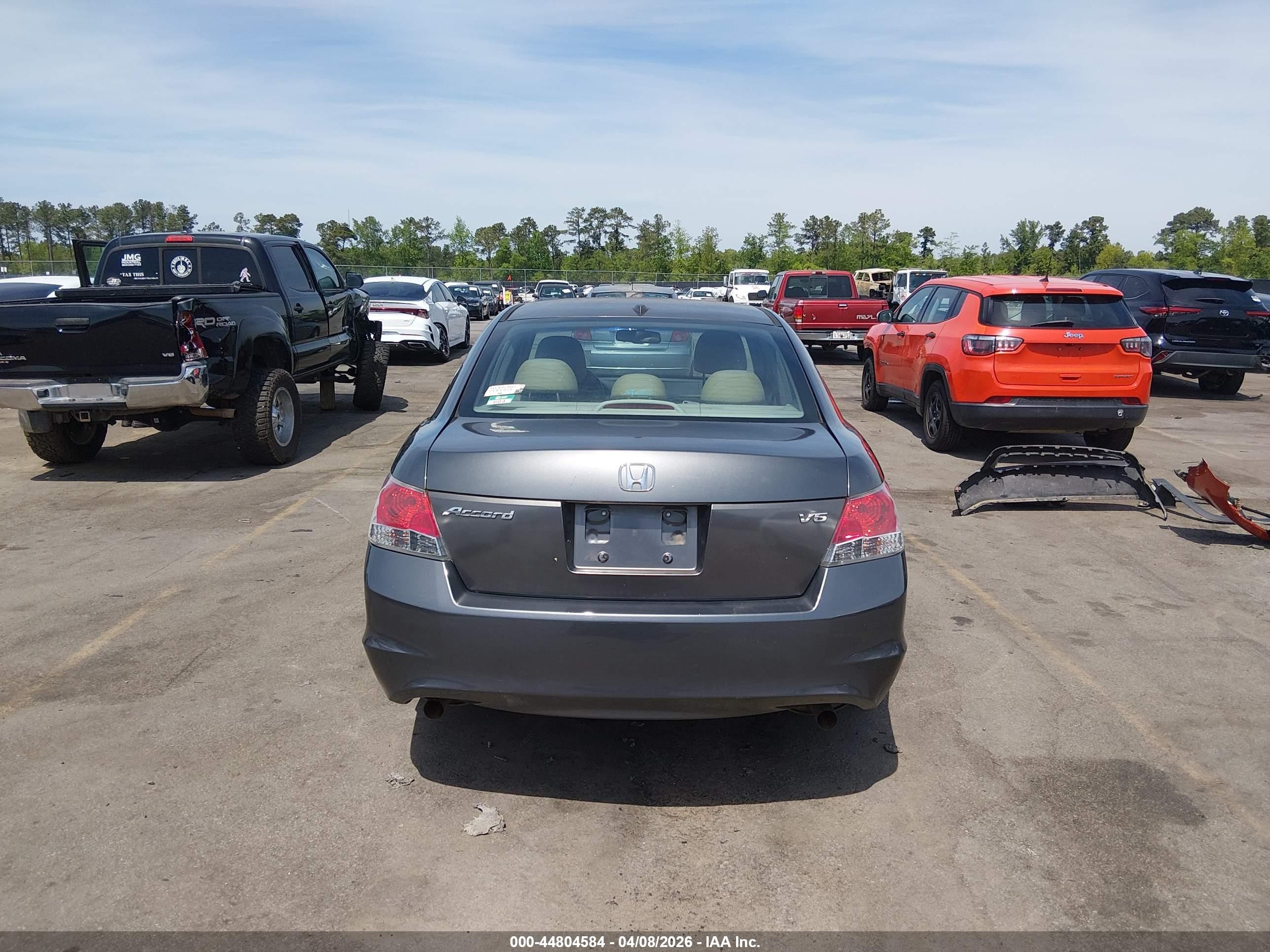 2008 Honda Accord 3.5 Ex-l Gray vin: 1HGCP36848A071670