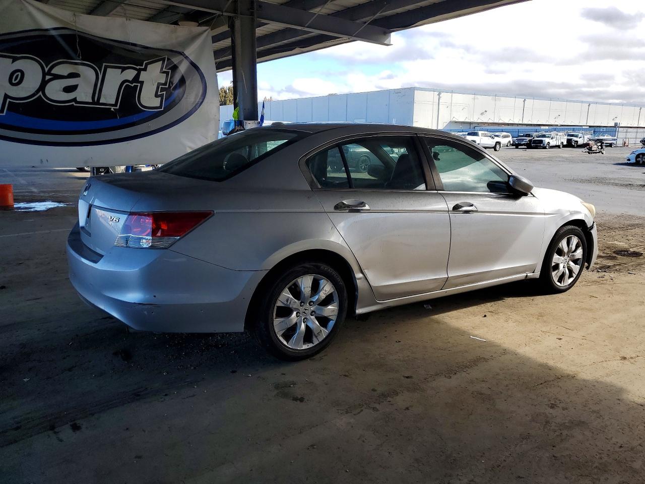 2008 Honda Accord Exl Silver vin: 1HGCP36848A073466