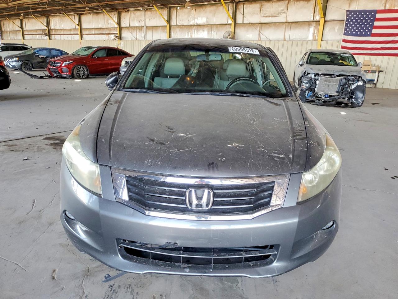 2008 Honda Accord Exl Серый vin: 1HGCP36848A087903