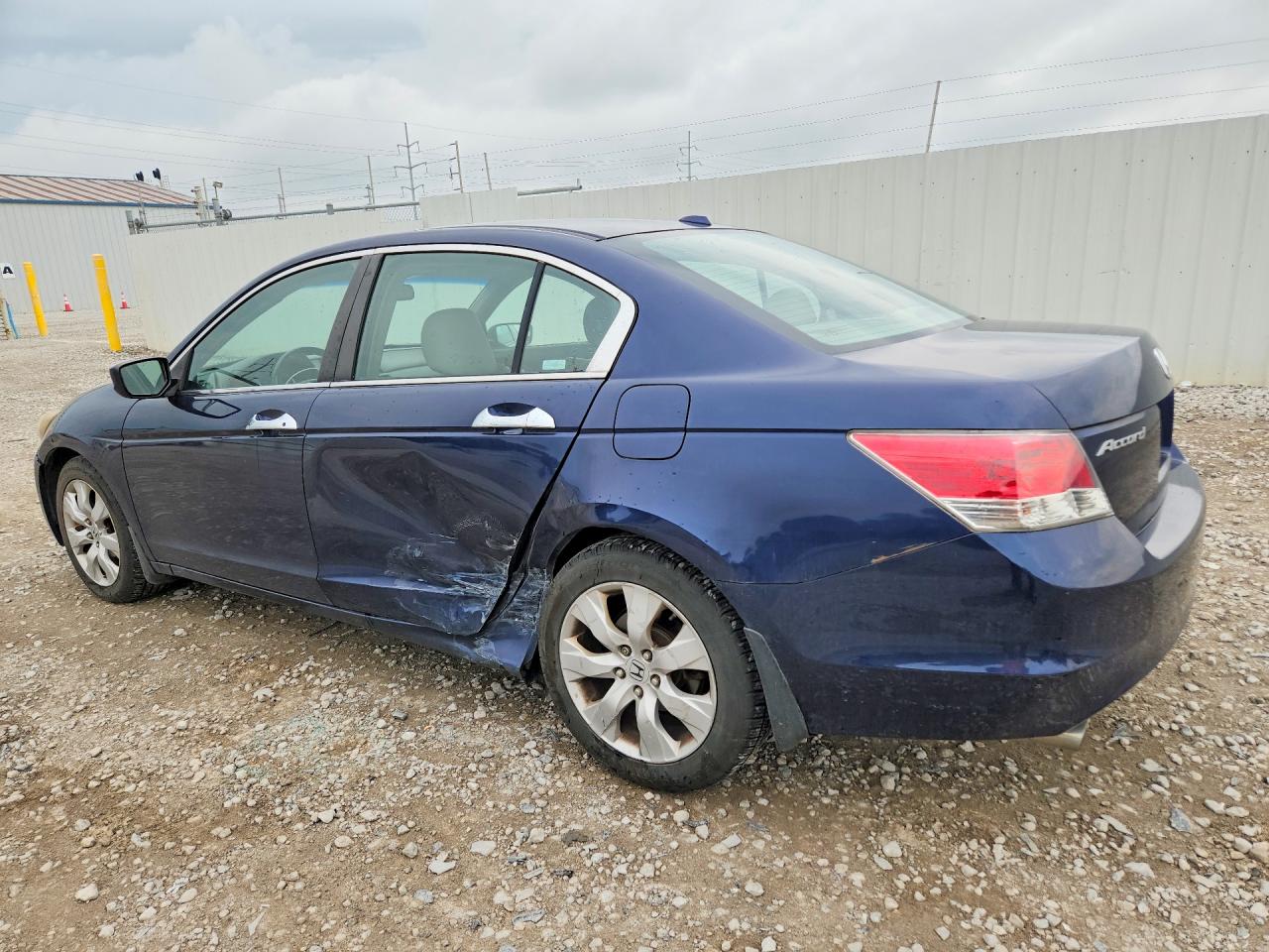 2008 Honda Accord Exl Blue vin: 1HGCP36848A088095