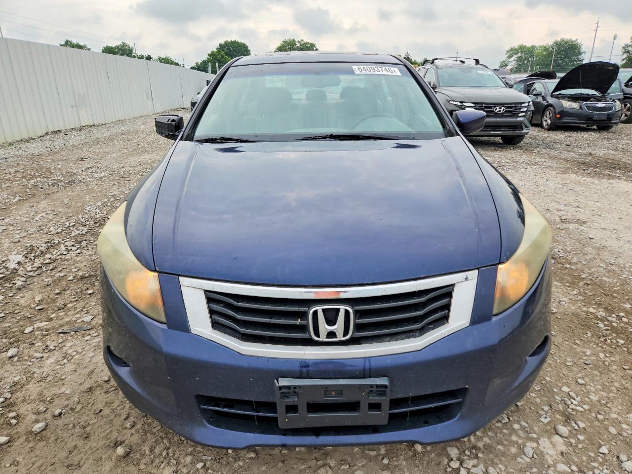 2008 Honda Accord Exl Blue vin: 1HGCP36848A088095
