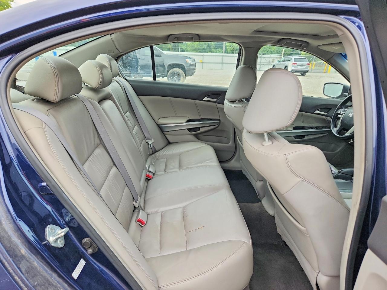 2008 Honda Accord Exl Blue vin: 1HGCP36848A088095