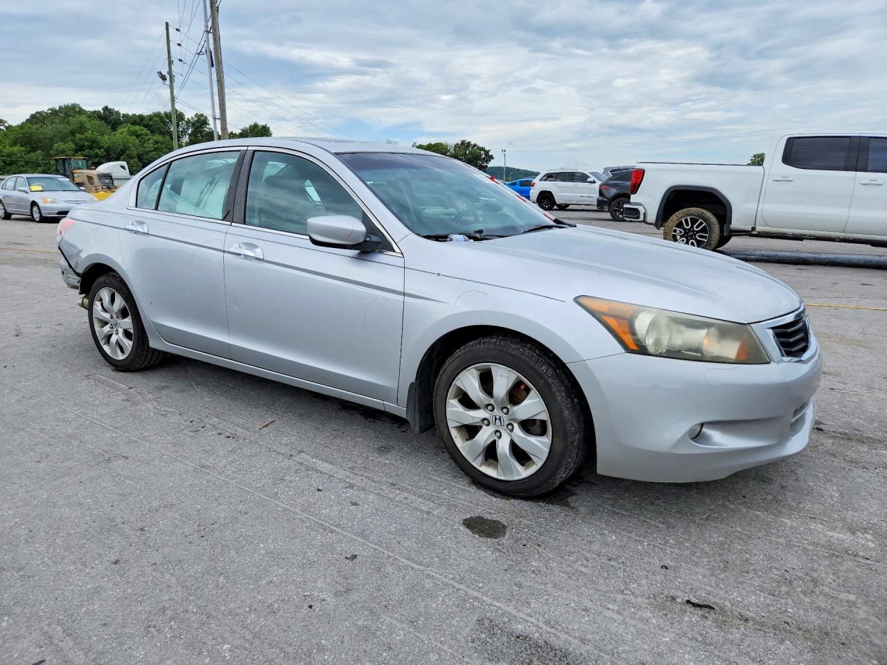 2009 Honda Accord Exl Silver vin: 1HGCP36849A008151