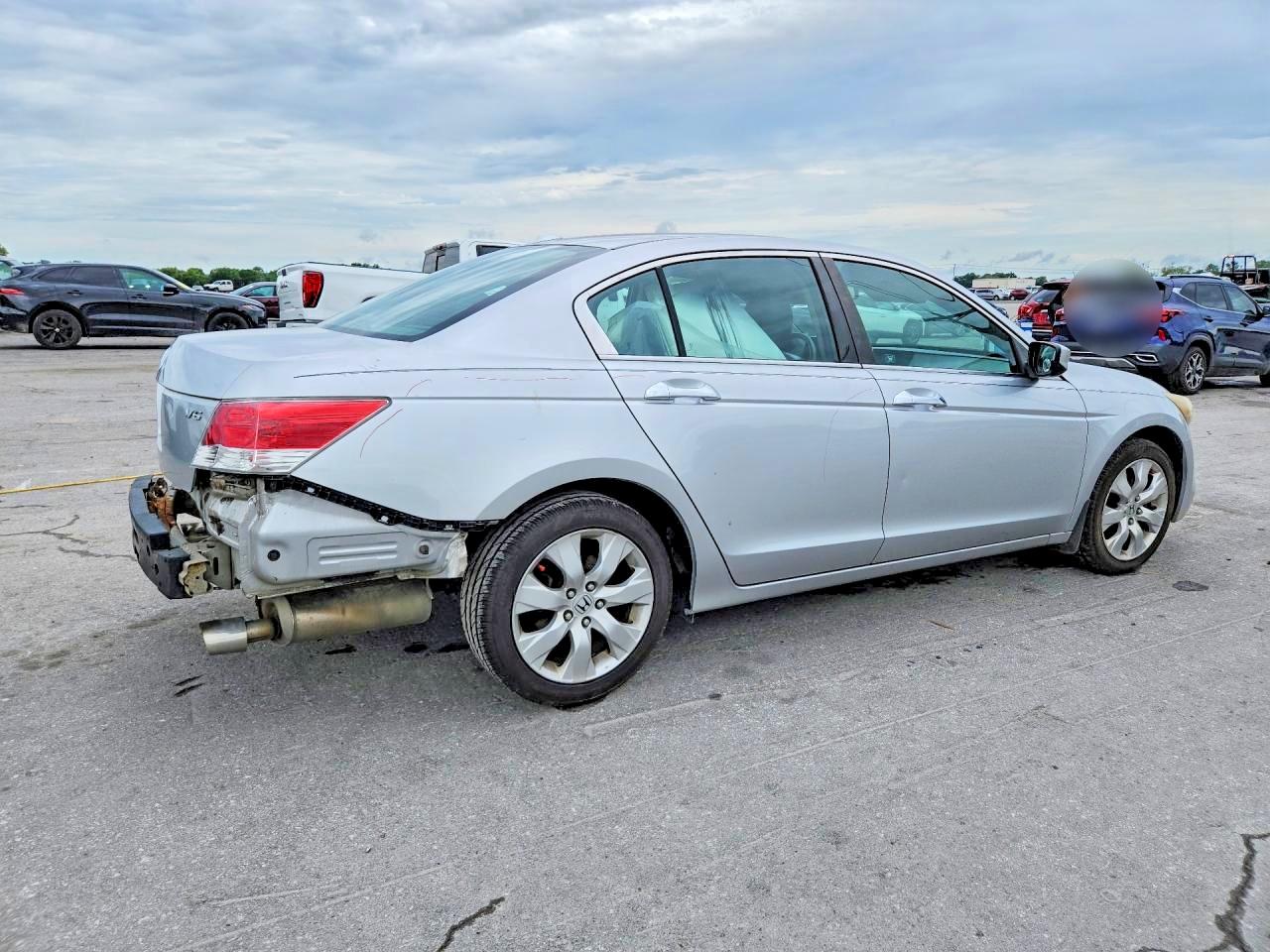 2009 Honda Accord Exl Silver vin: 1HGCP36849A008151