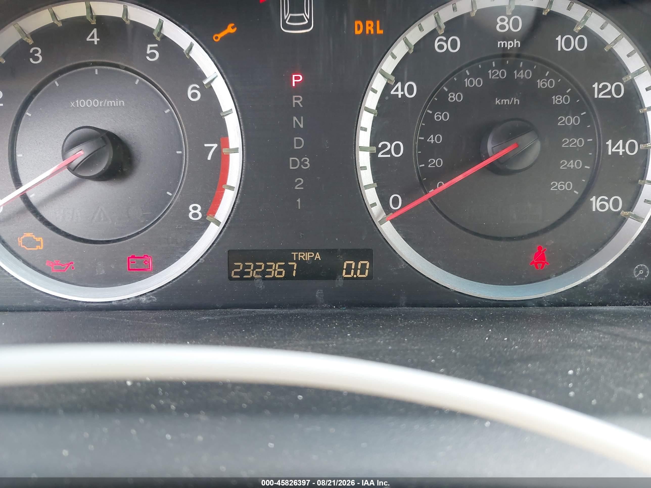 2009 Honda Accord 3.5 Ex-l White vin: 1HGCP36849A008571