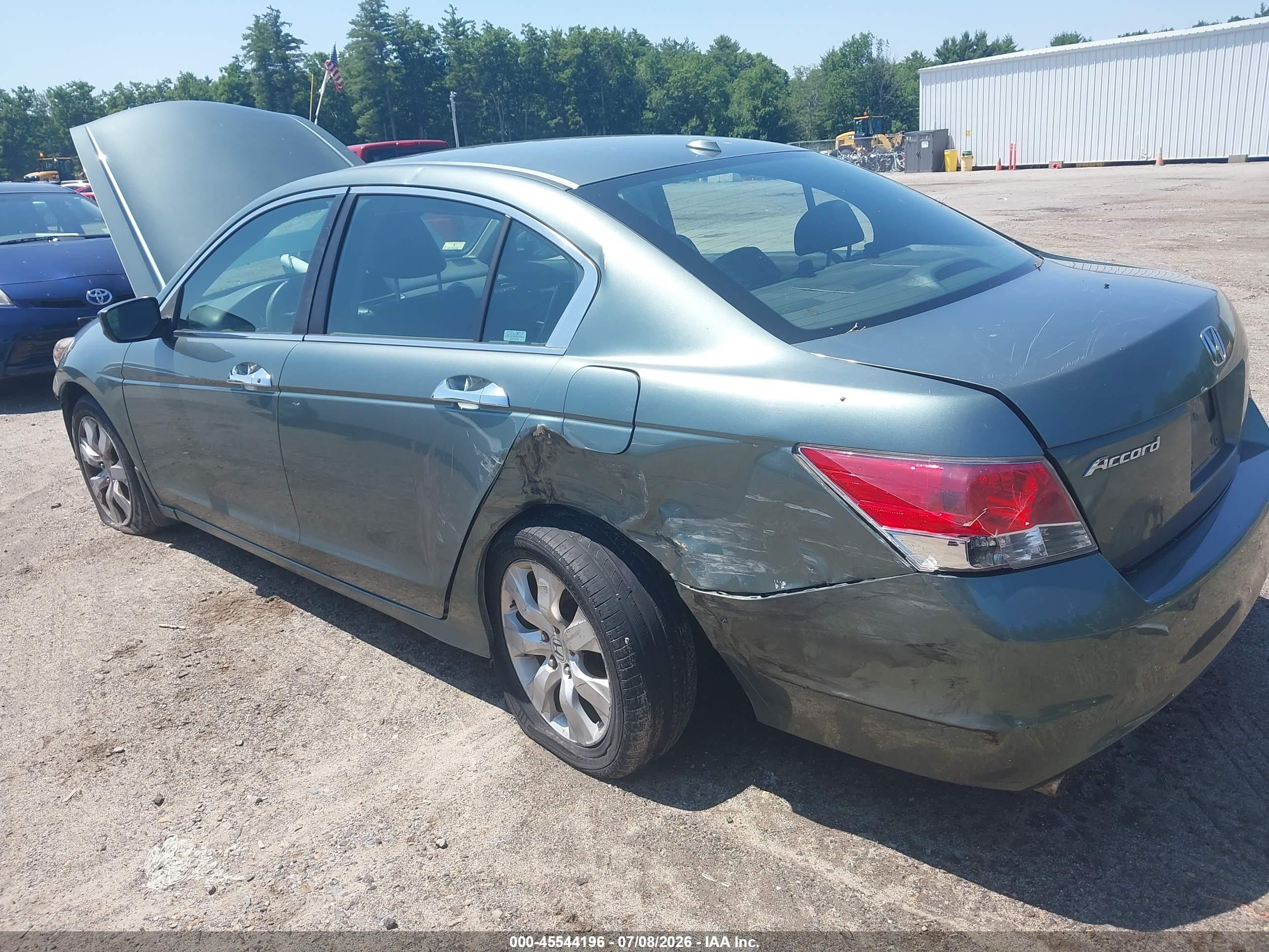2009 Honda Accord 3.5 Ex-l Green vin: 1HGCP36849A009283