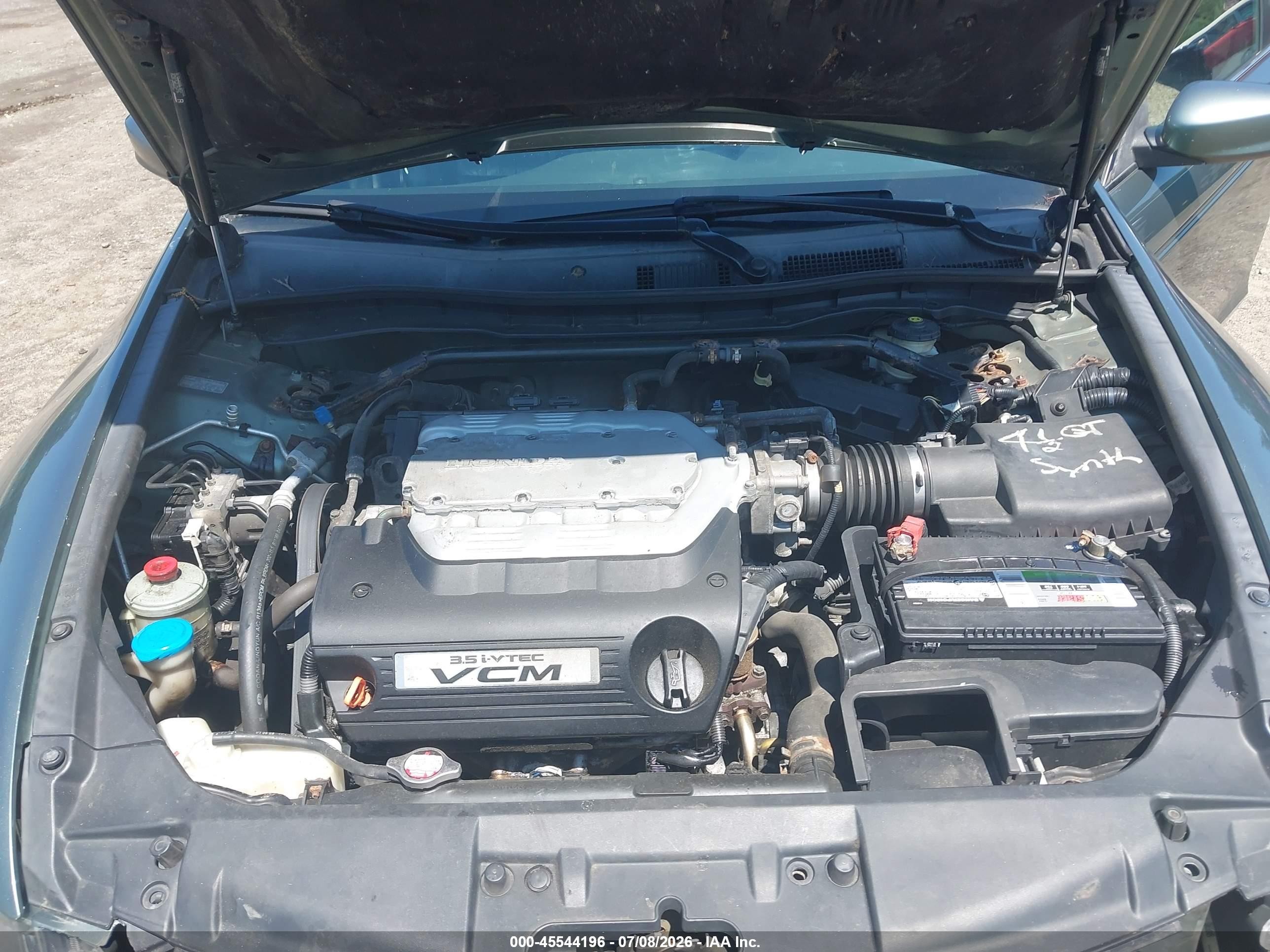 2009 Honda Accord 3.5 Ex-l Green vin: 1HGCP36849A009283
