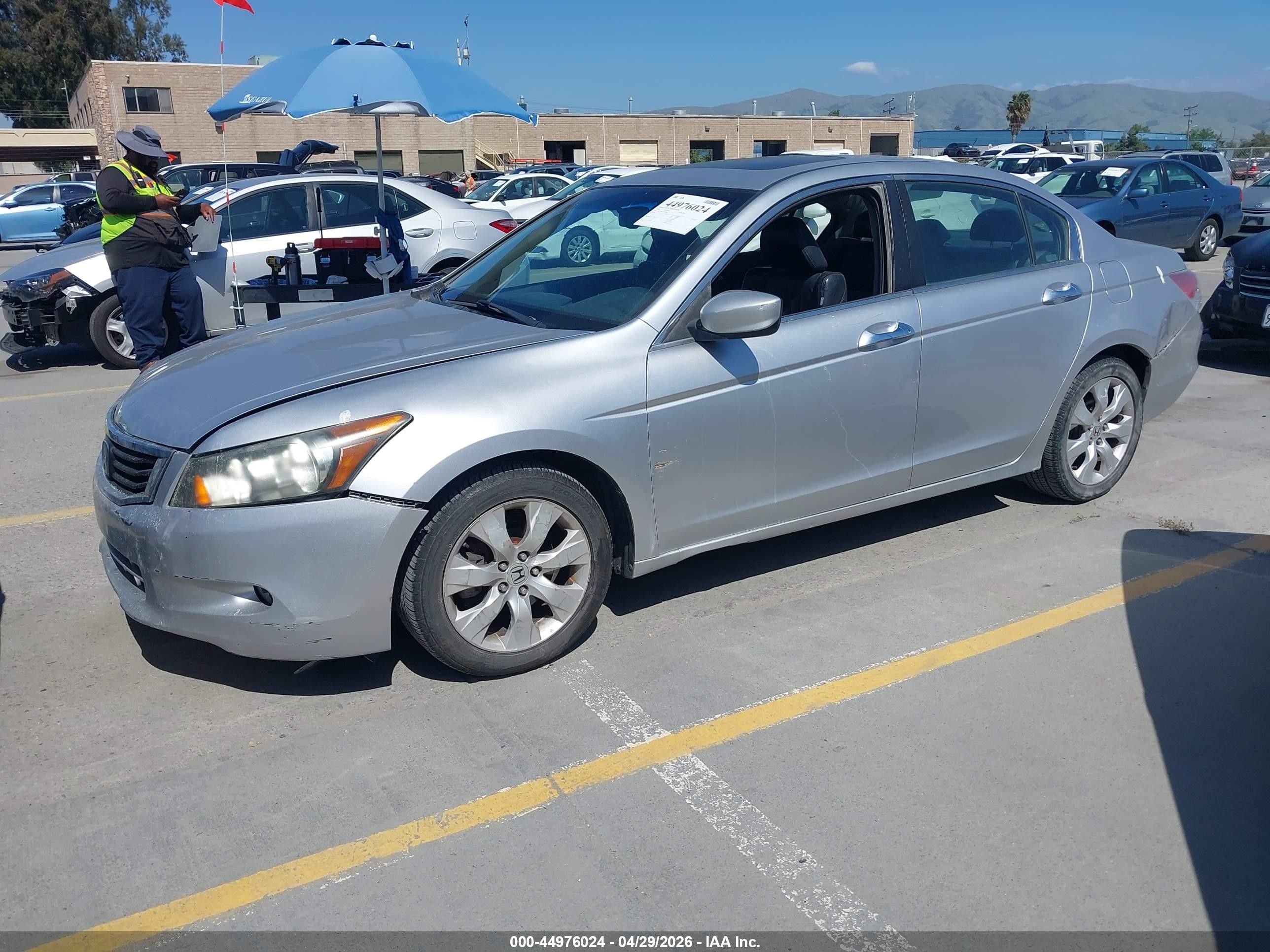 2009 Honda Accord 3.5 Ex-l Silver vin: 1HGCP36849A009509