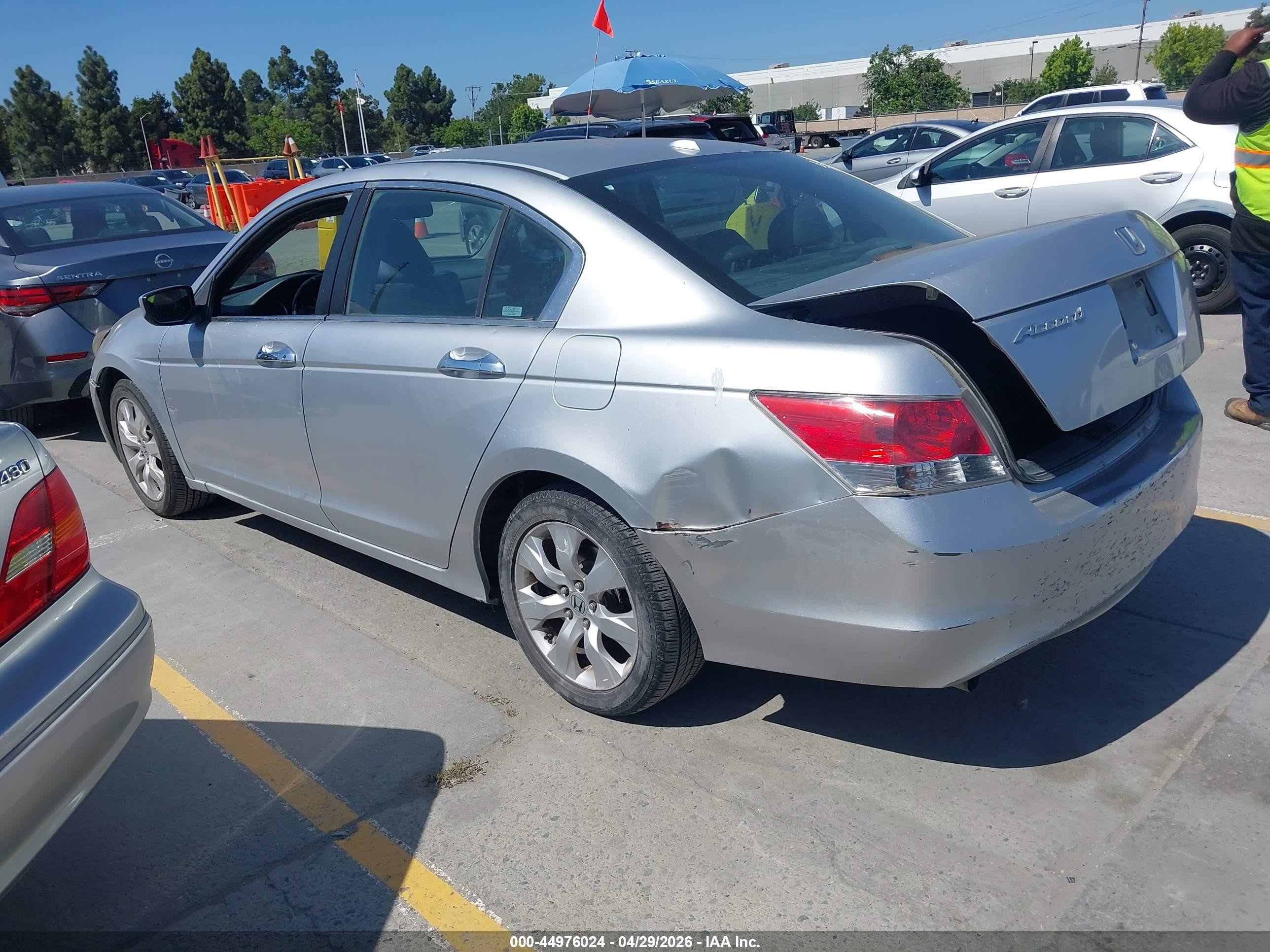 2009 Honda Accord 3.5 Ex-l Silver vin: 1HGCP36849A009509