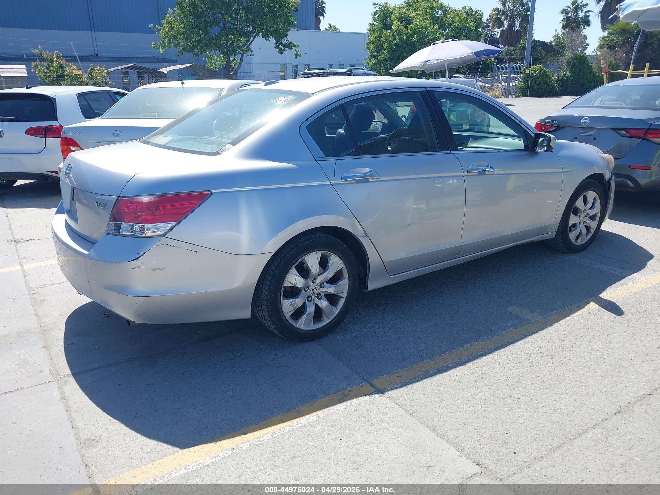 2009 Honda Accord 3.5 Ex-l Silver vin: 1HGCP36849A009509