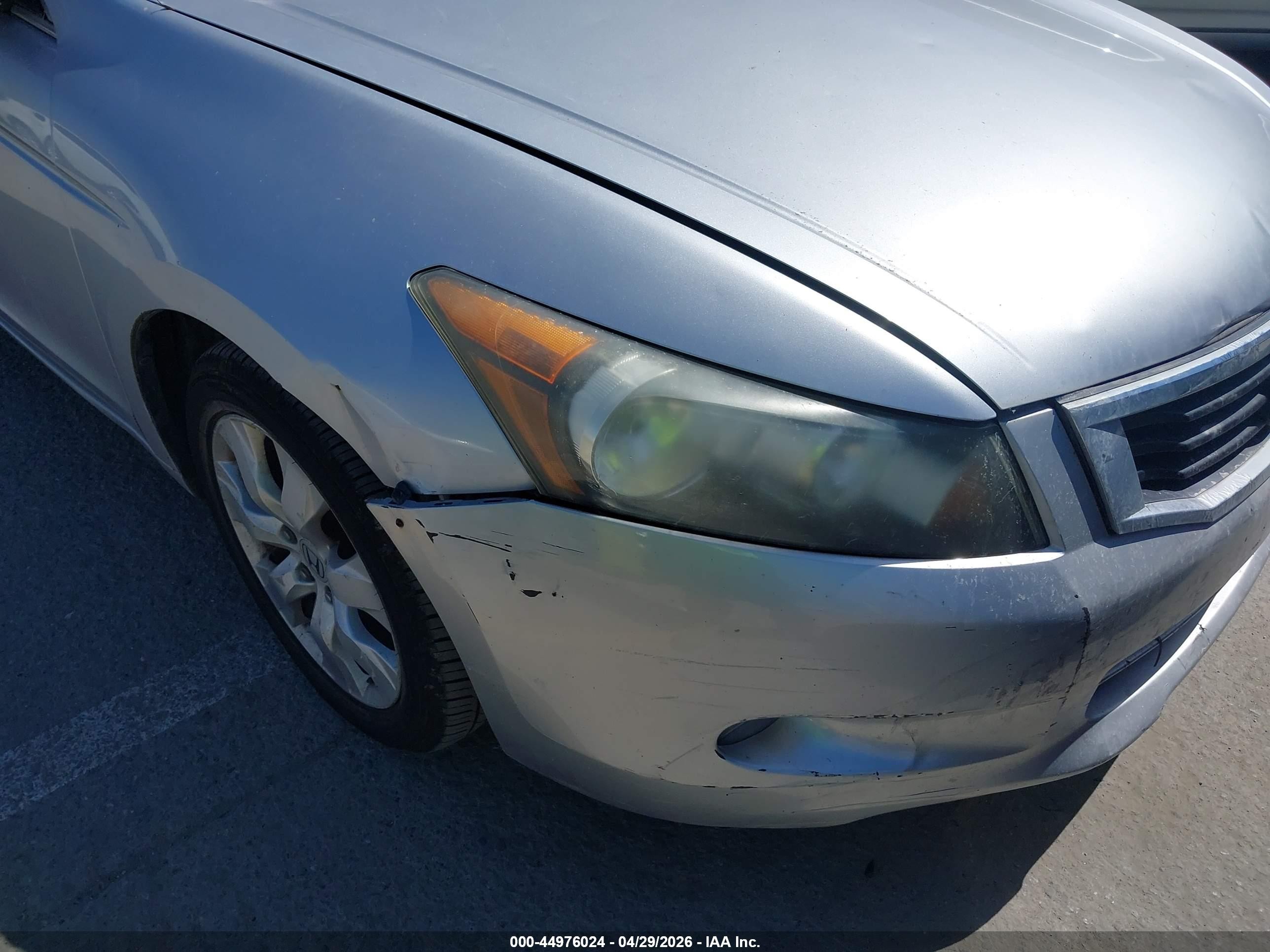 2009 Honda Accord 3.5 Ex-l Silver vin: 1HGCP36849A009509