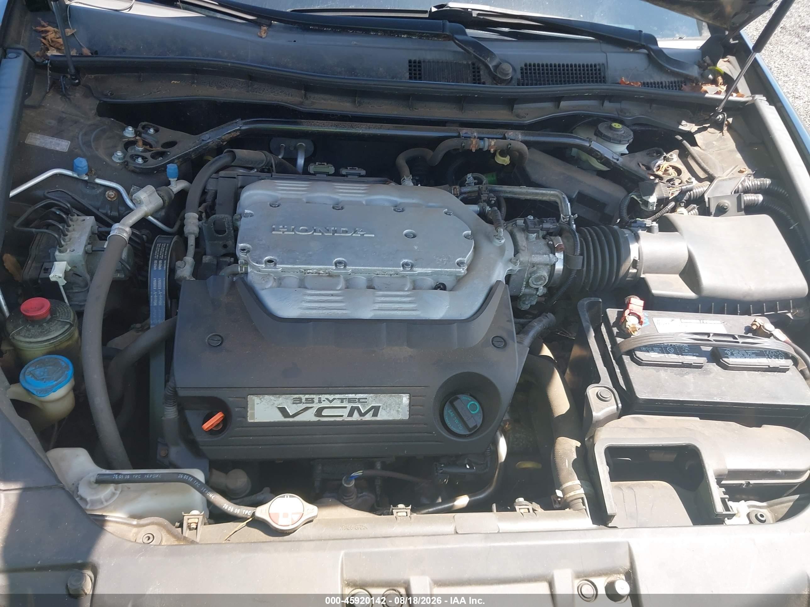 2009 Honda Accord 3.5 Ex-l Black vin: 1HGCP36849A011308