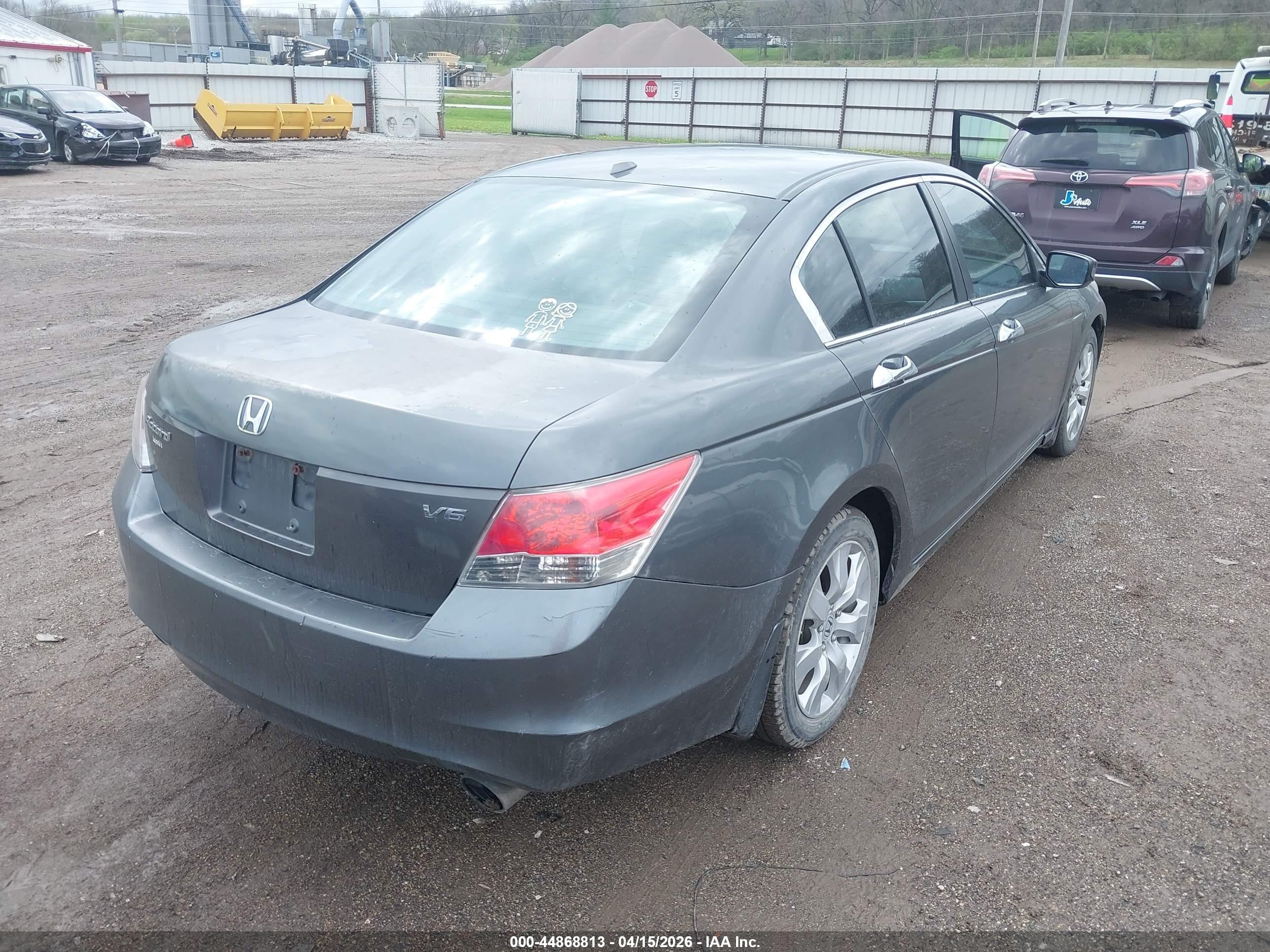2009 Honda Accord 3.5 Ex-l Gray vin: 1HGCP36849A015309