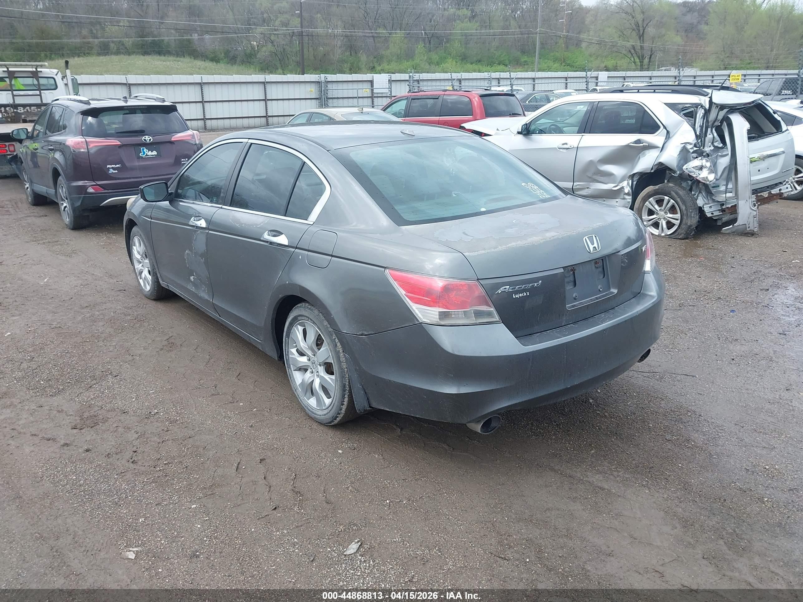 2009 Honda Accord 3.5 Ex-l Gray vin: 1HGCP36849A015309