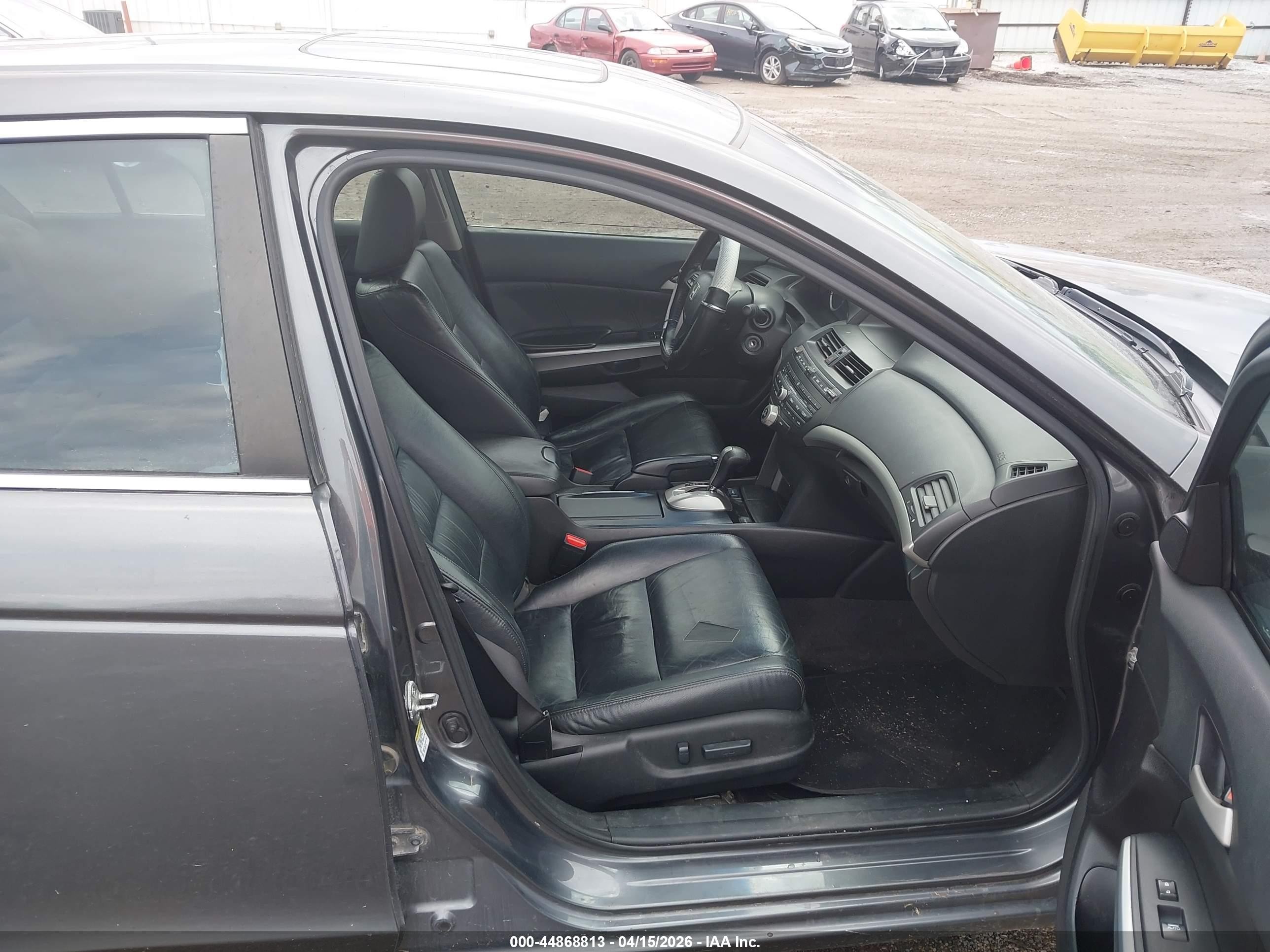 2009 Honda Accord 3.5 Ex-l Gray vin: 1HGCP36849A015309