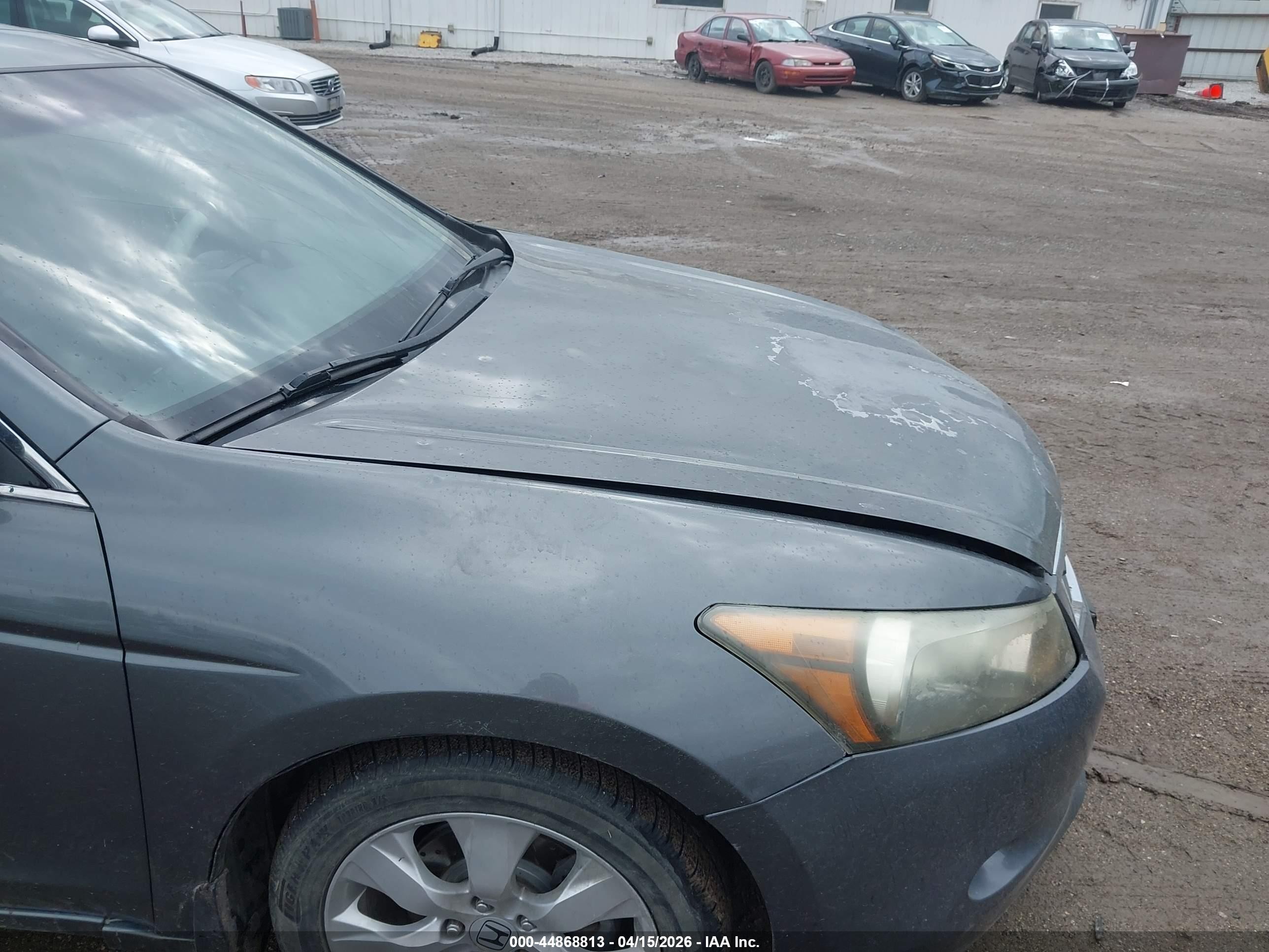 2009 Honda Accord 3.5 Ex-l Gray vin: 1HGCP36849A015309