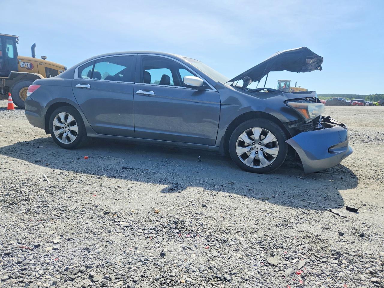 2009 Honda Accord Exl Gray vin: 1HGCP36849A015326