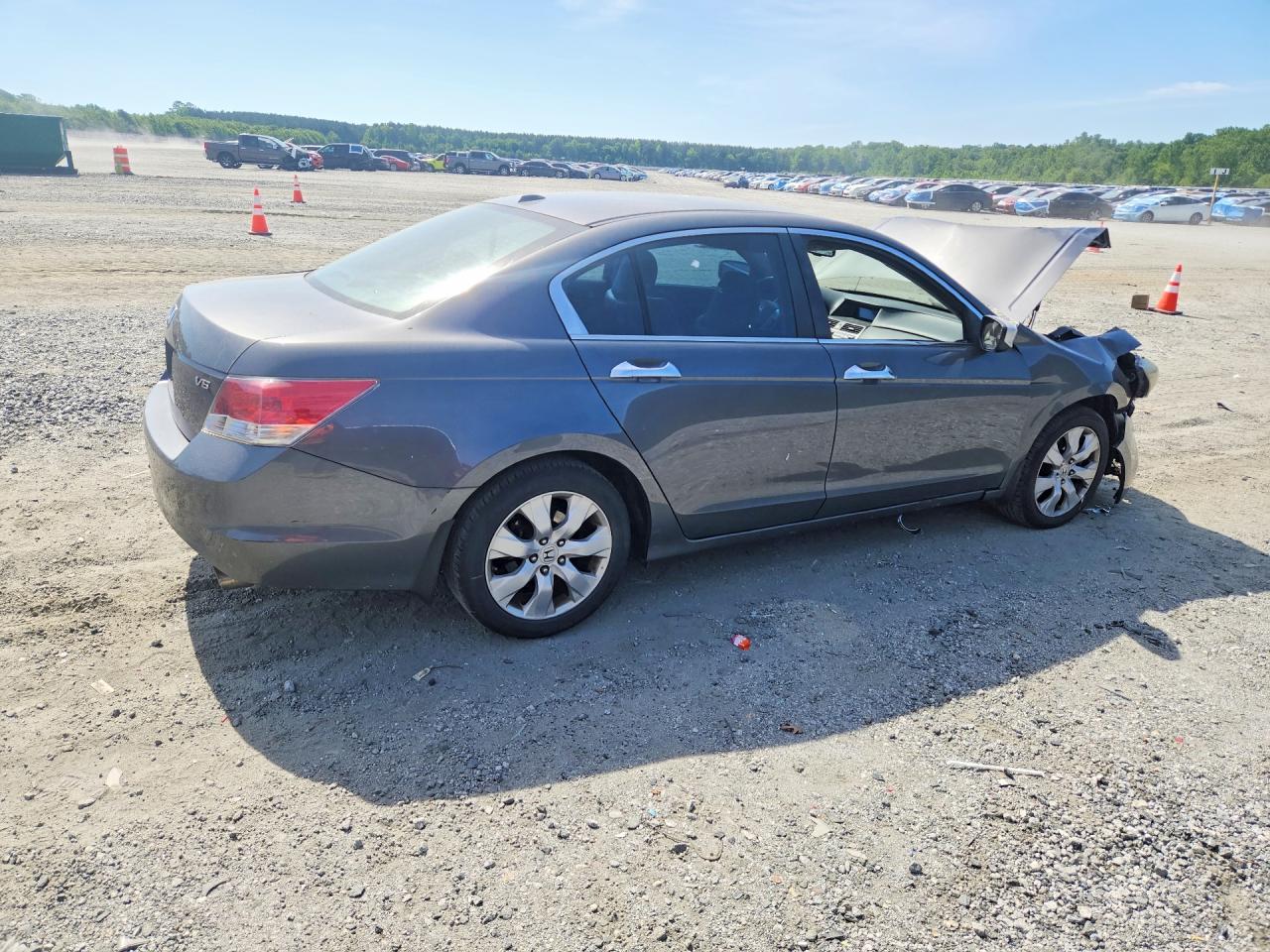 2009 Honda Accord Exl Gray vin: 1HGCP36849A015326