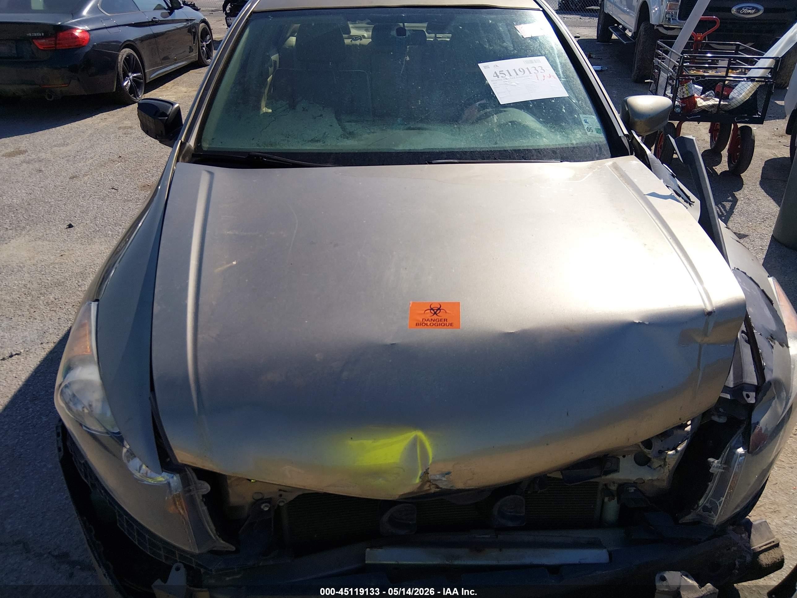 2009 Honda Accord 3.5 Ex-l Золотой vin: 1HGCP36849A018680