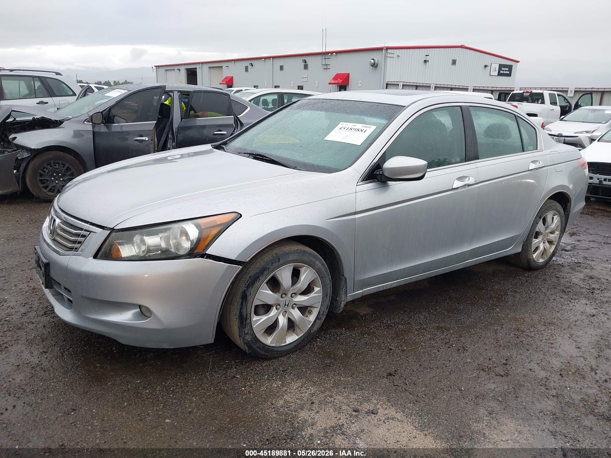 2009 Honda Accord 3.5 Ex-l Silver vin: 1HGCP36849A021062