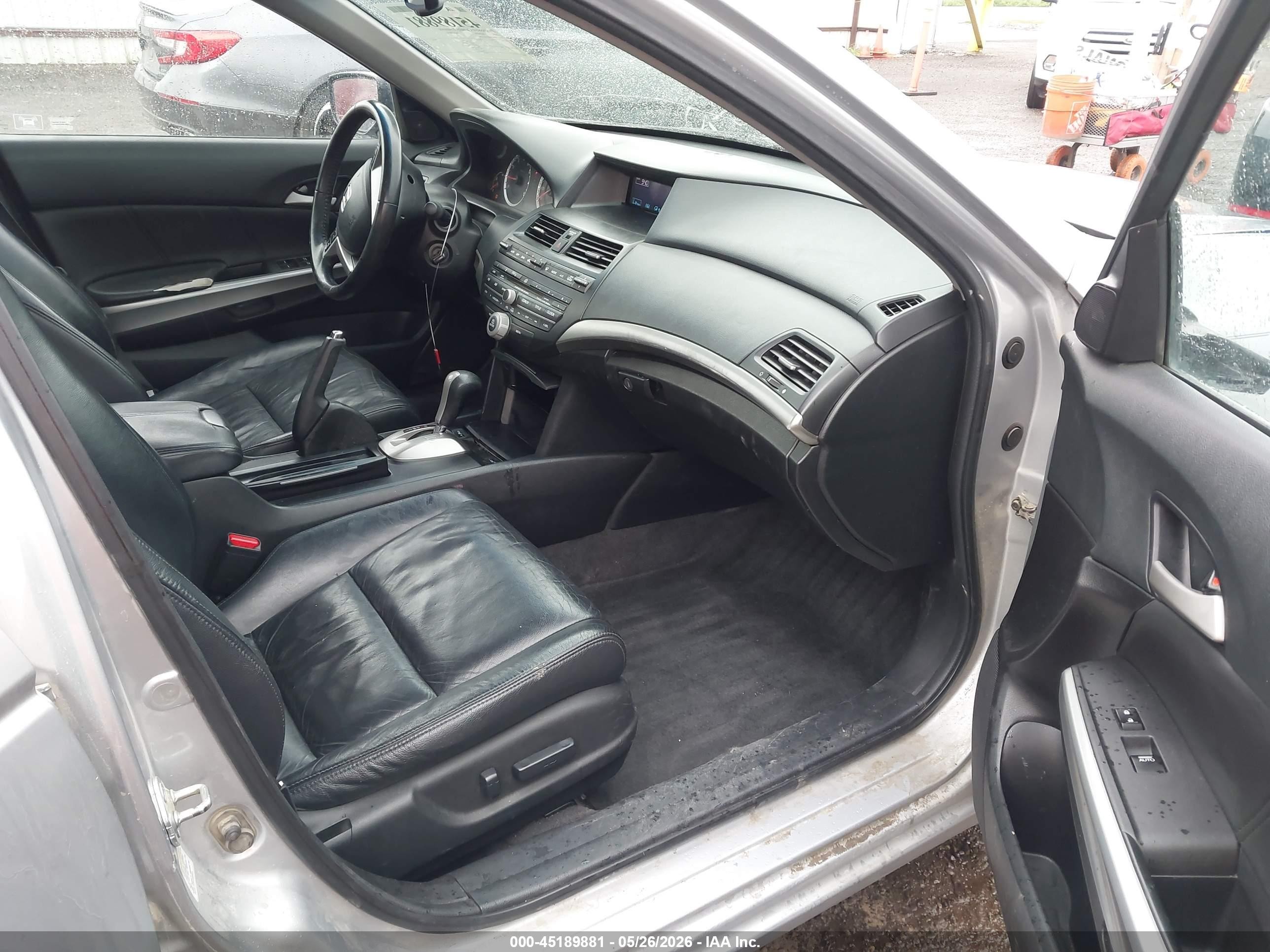 2009 Honda Accord 3.5 Ex-l Silver vin: 1HGCP36849A021062
